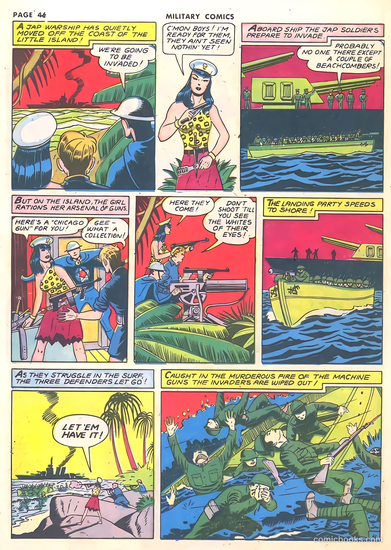 Military Comics #10 (1942) — page 48 of 68