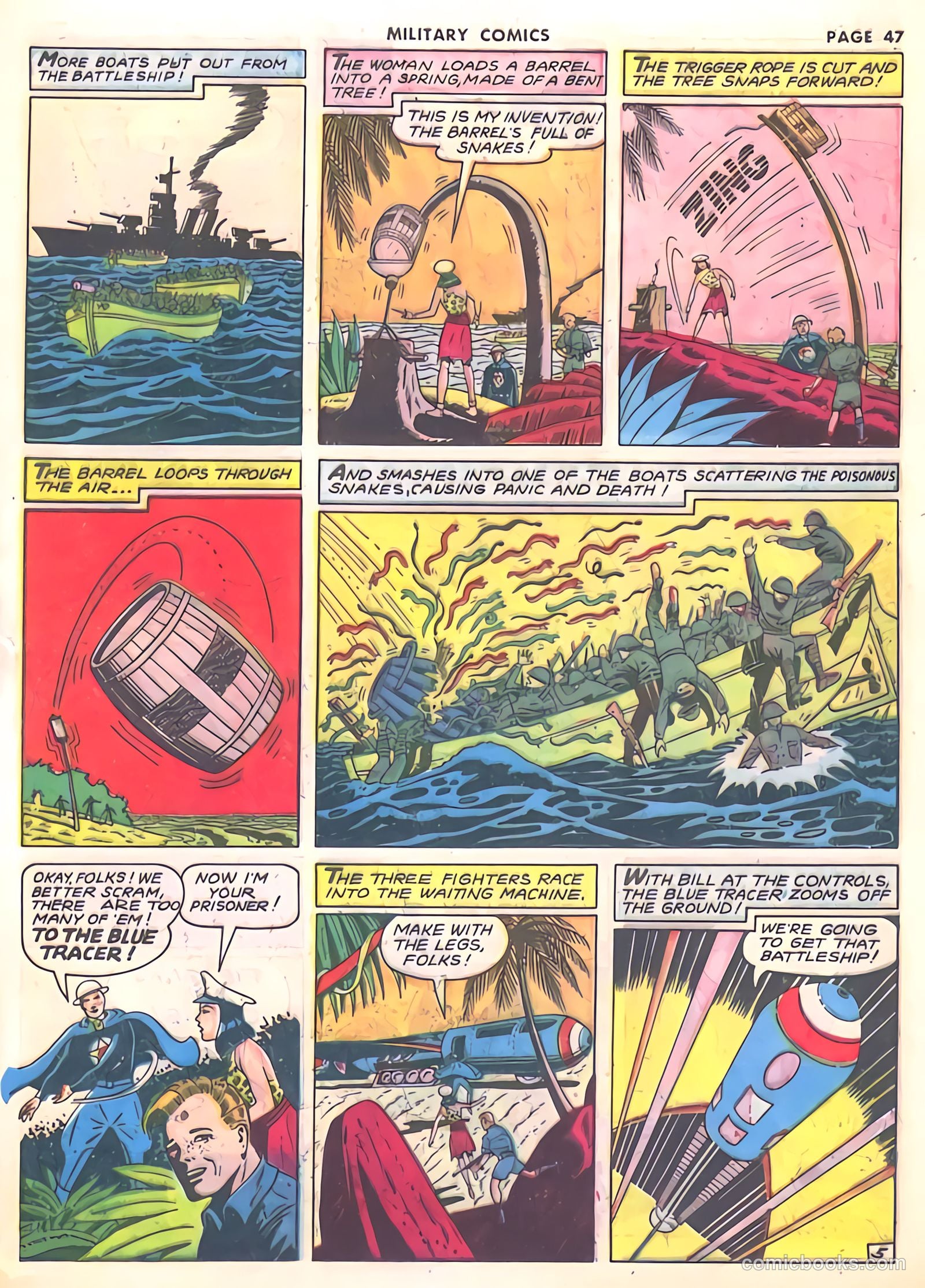 Military Comics #10 (1942) — page 49 of 68