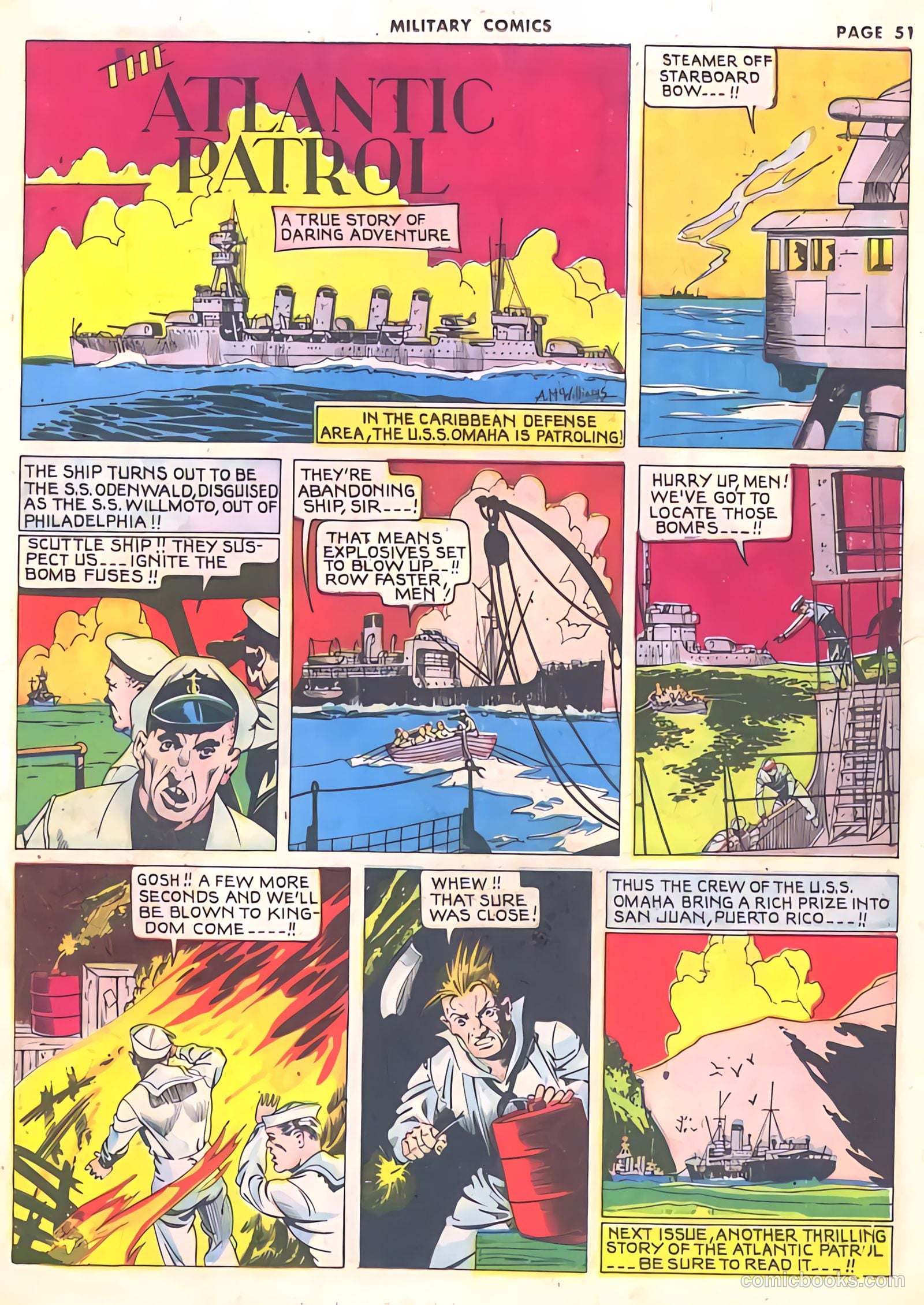 Military Comics #10 (1942) — page 53 of 68