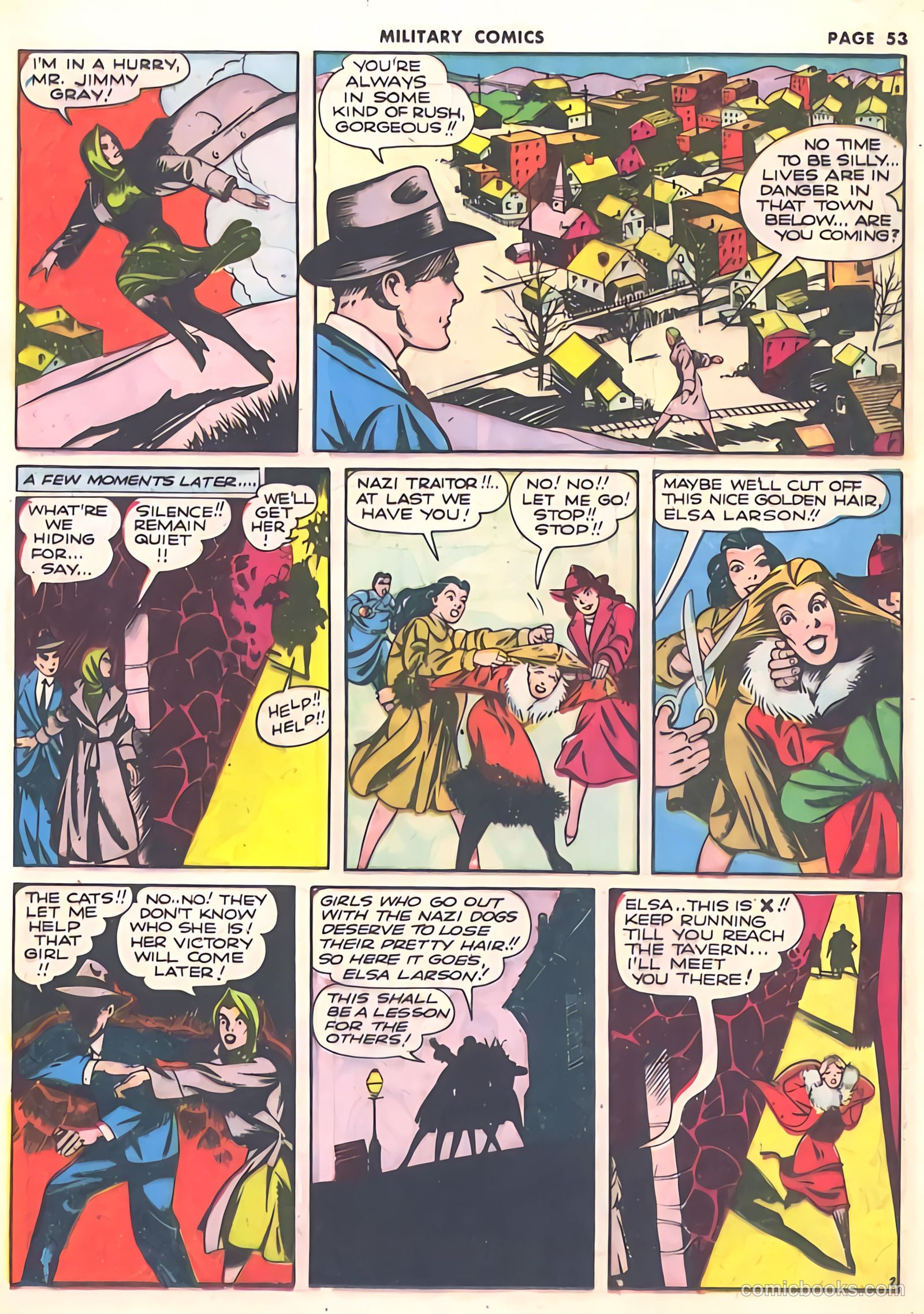 Military Comics #10 (1942) — page 55 of 68