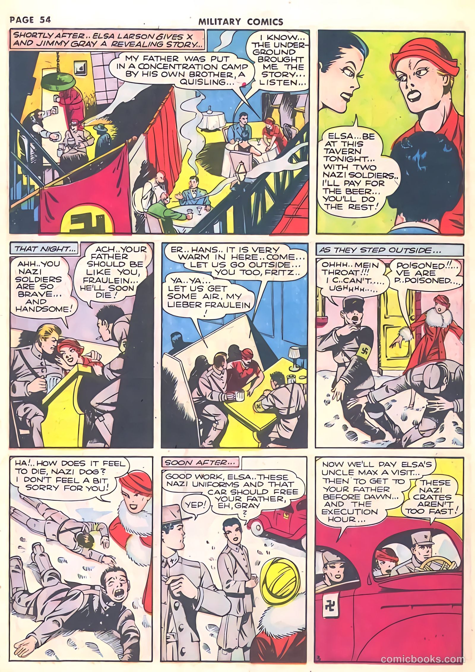 Military Comics #10 (1942) — page 56 of 68