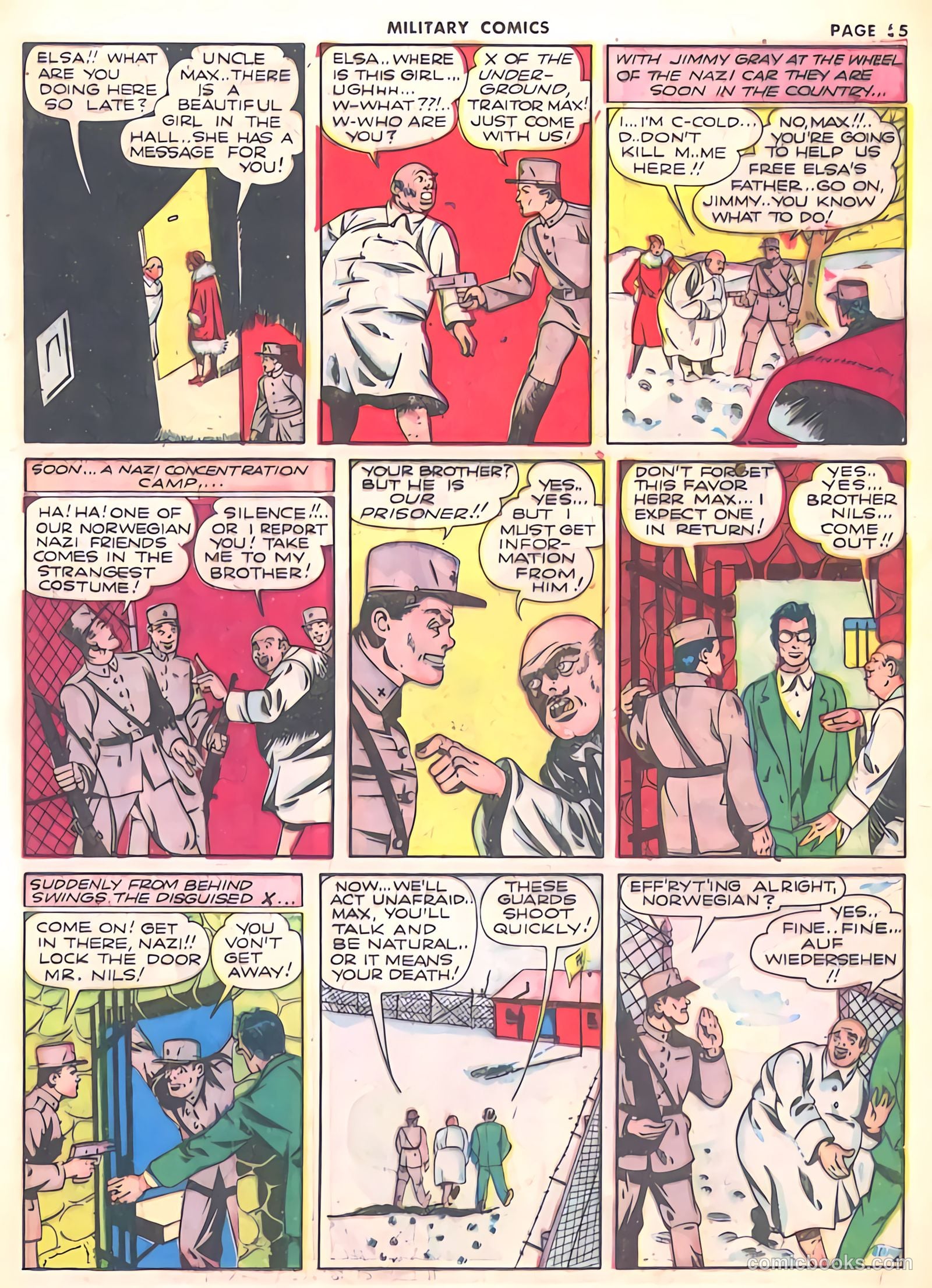 Military Comics #10 (1942) — page 57 of 68
