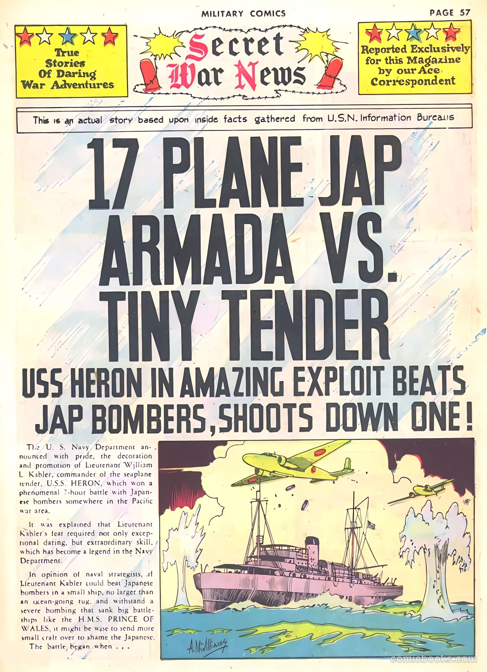 Military Comics #10 (1942) — page 59 of 68