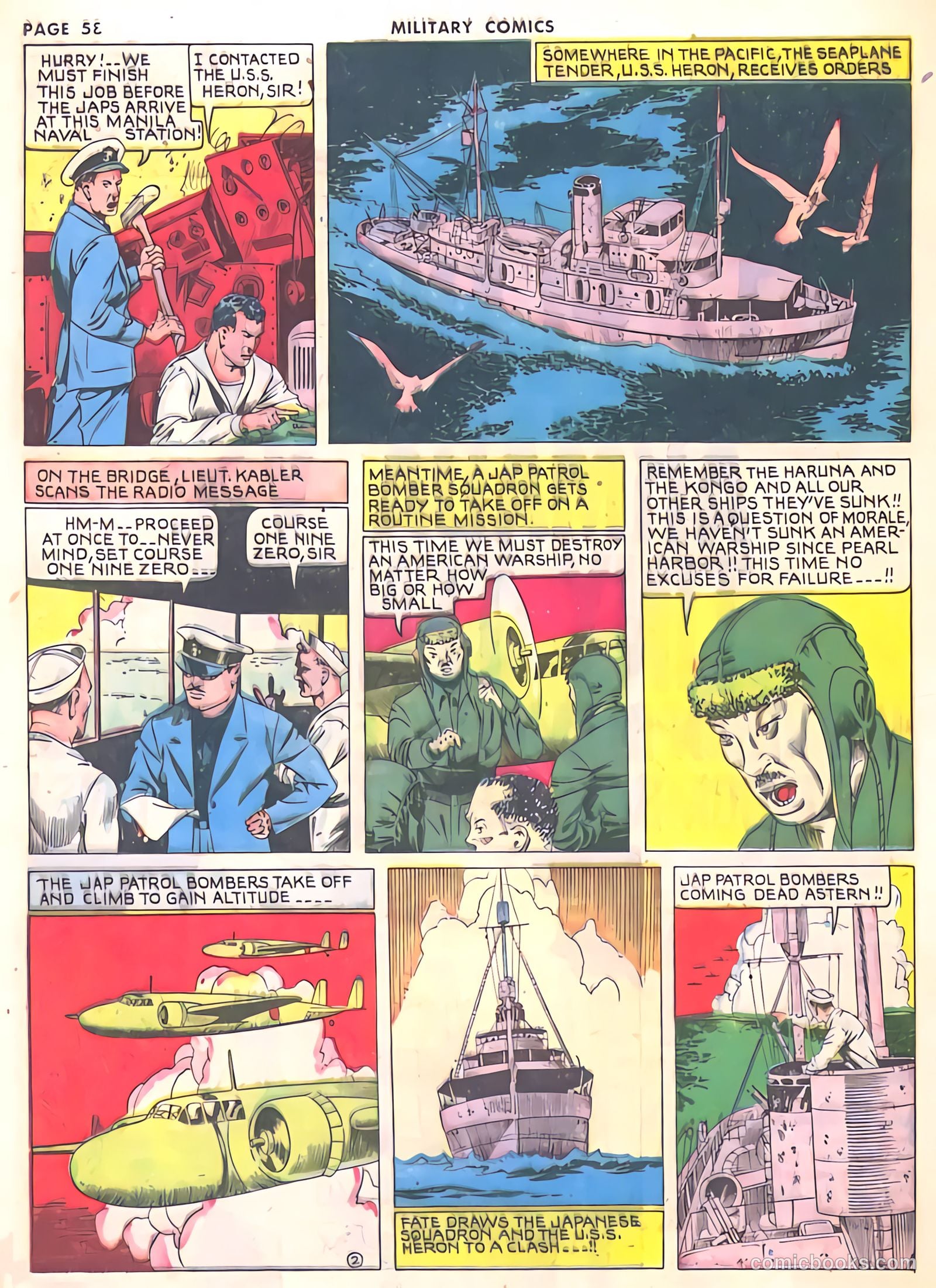 Military Comics #10 (1942) — page 60 of 68