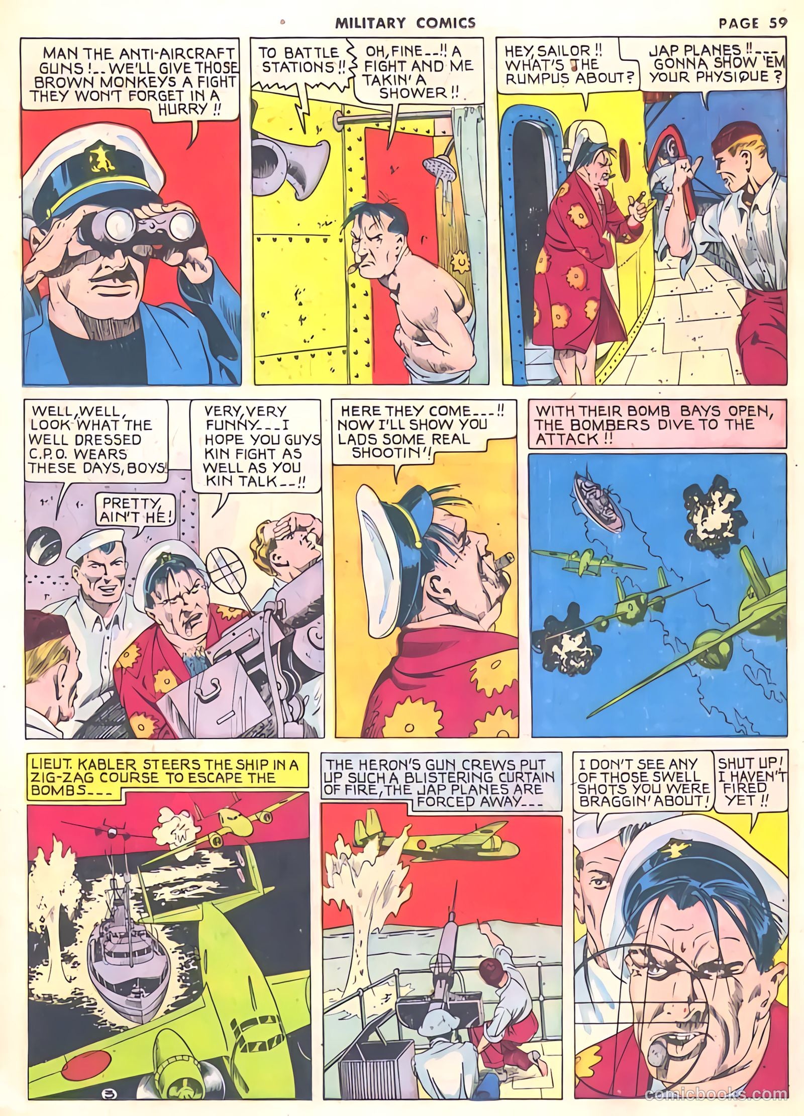 Military Comics #10 (1942) — page 61 of 68
