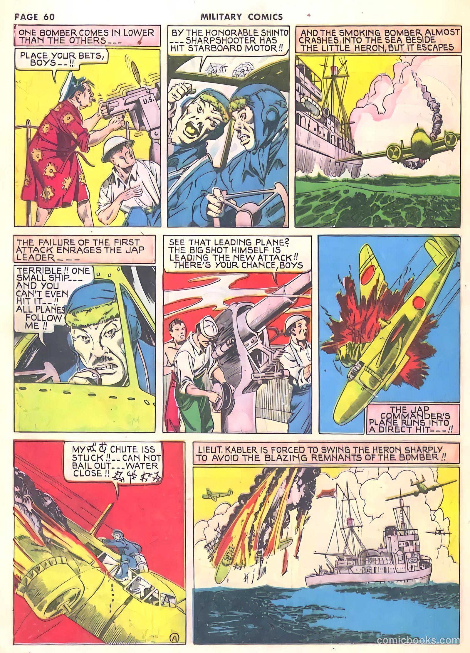 Military Comics #10 (1942) — page 62 of 68