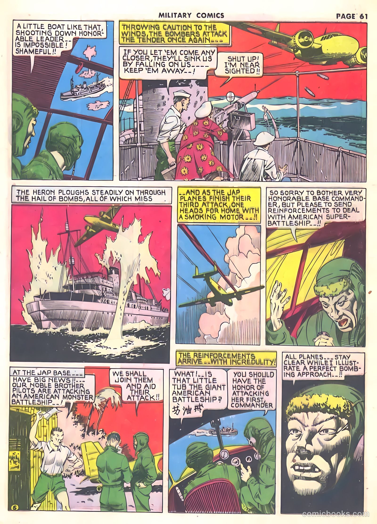 Military Comics #10 (1942) — page 63 of 68