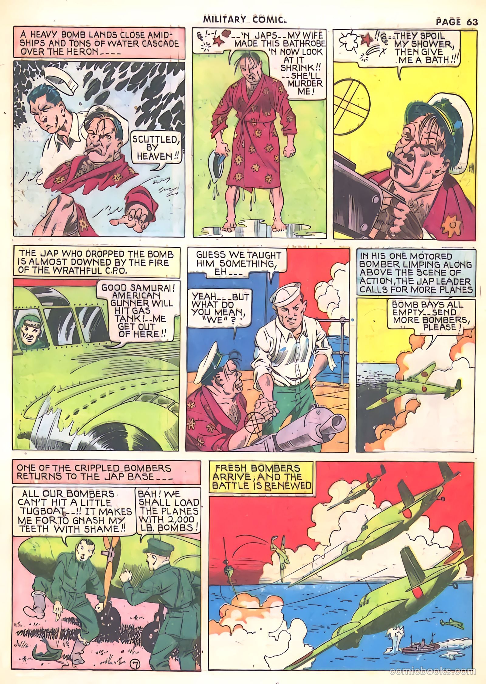 Military Comics #10 (1942) — page 65 of 68