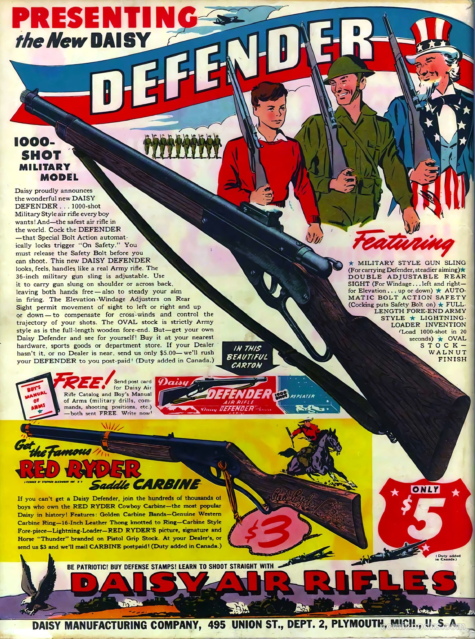 Military Comics #10 (1942) — page 68 of 68