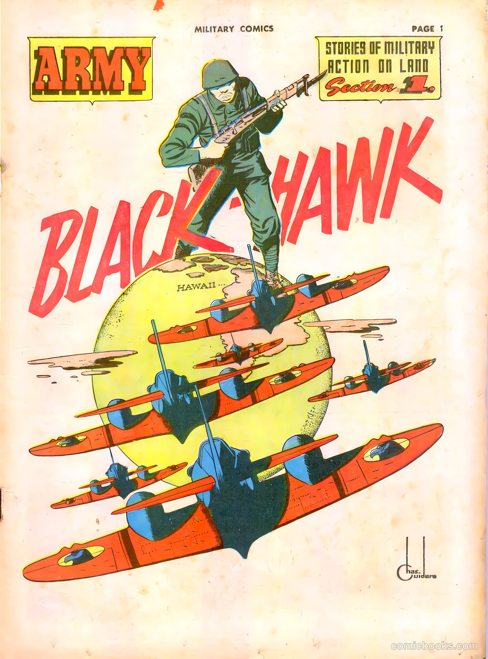 Military Comics #11 (1942) — page 3 of 68