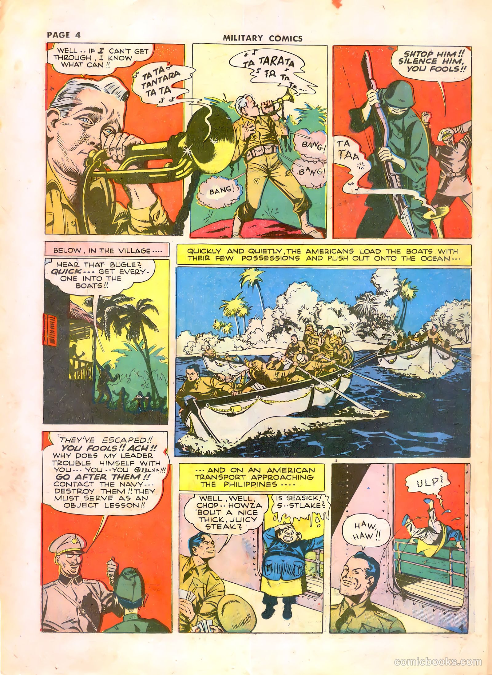 Military Comics #11 (1942) — page 6 of 68