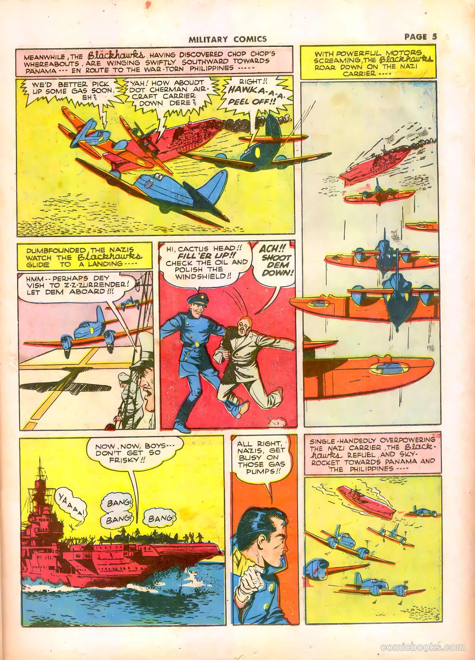 Military Comics #11 (1942) — page 7 of 68