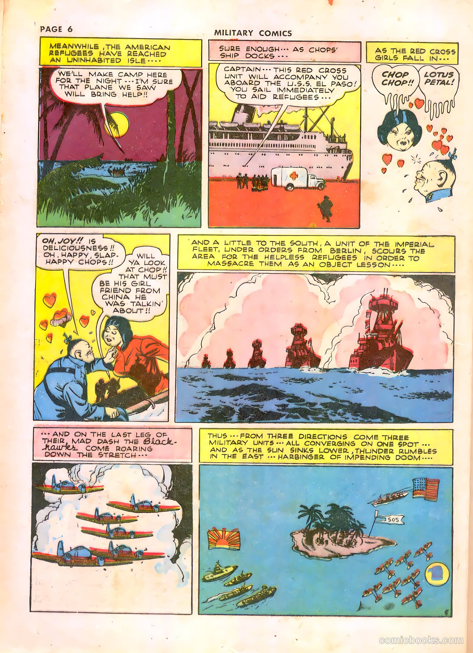 Military Comics #11 (1942) — page 8 of 68