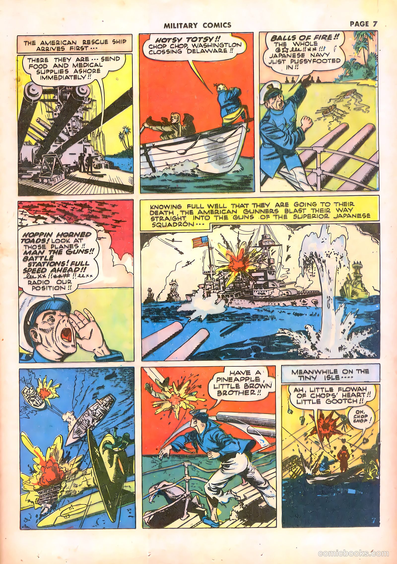 Military Comics #11 (1942) — page 9 of 68