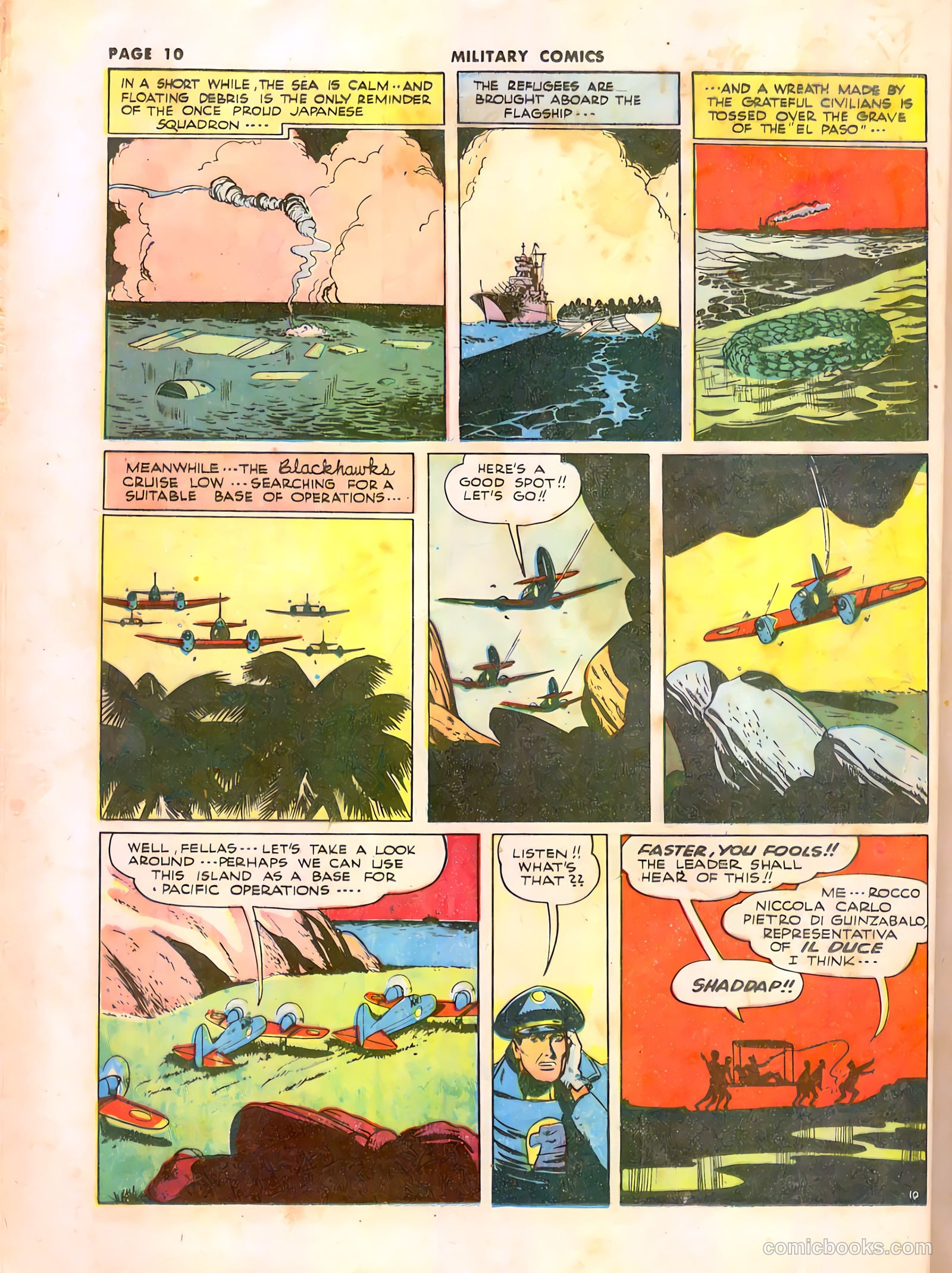 Military Comics #11 (1942) — page 12 of 68