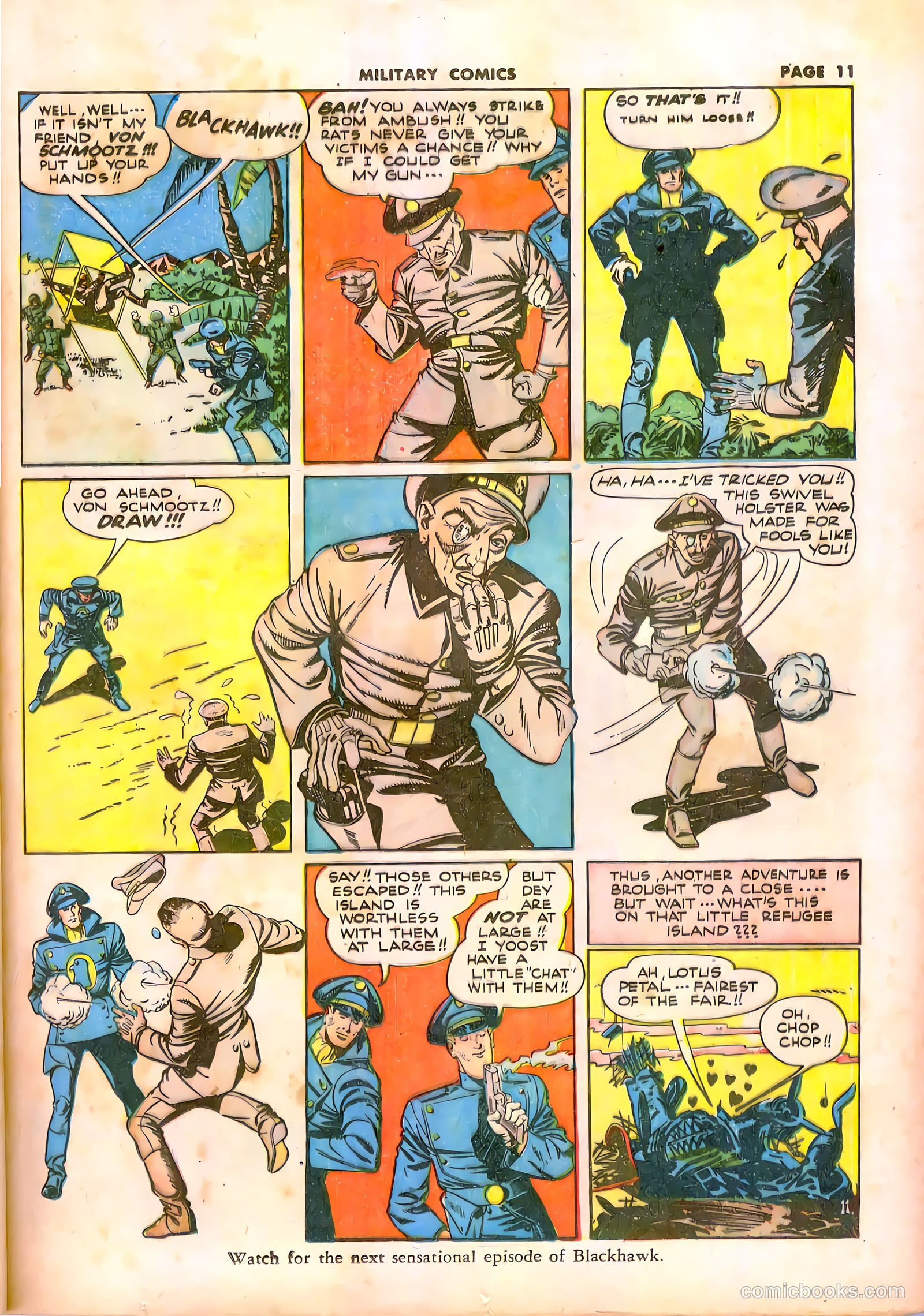 Military Comics #11 (1942) — page 13 of 68