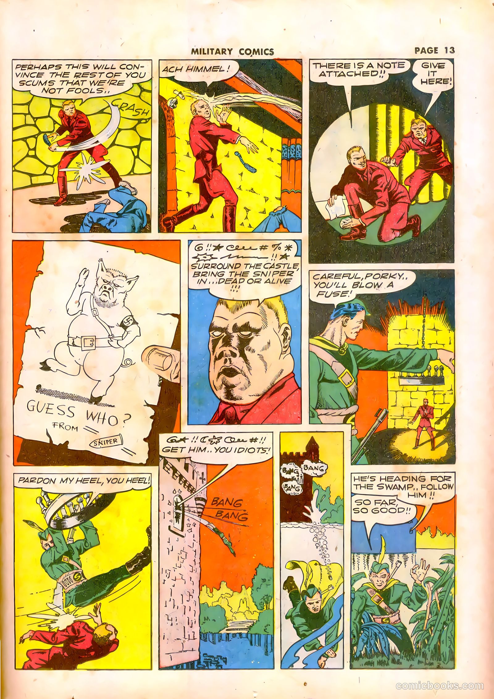 Military Comics #11 (1942) — page 15 of 68