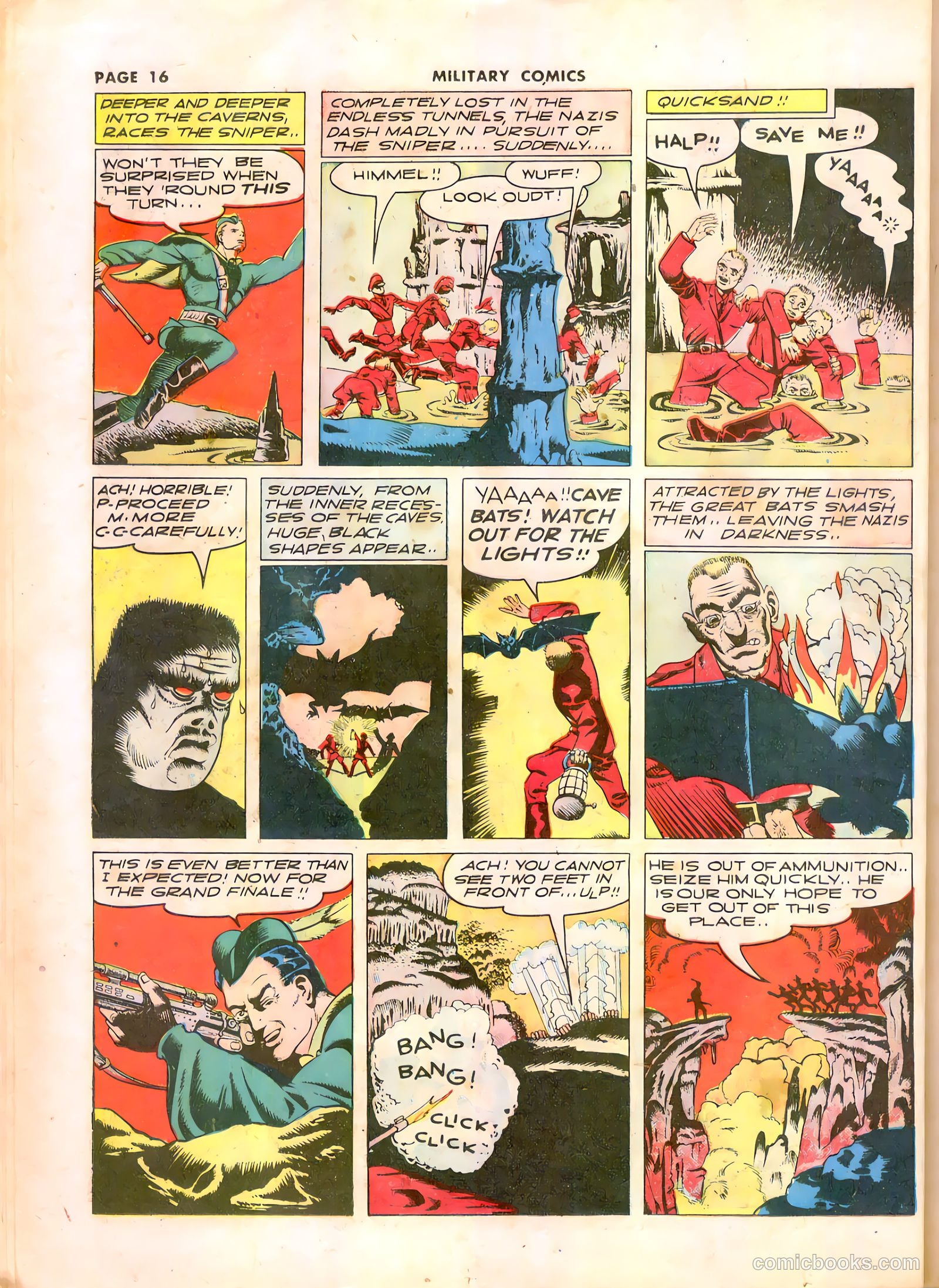 Military Comics #11 (1942) — page 18 of 68