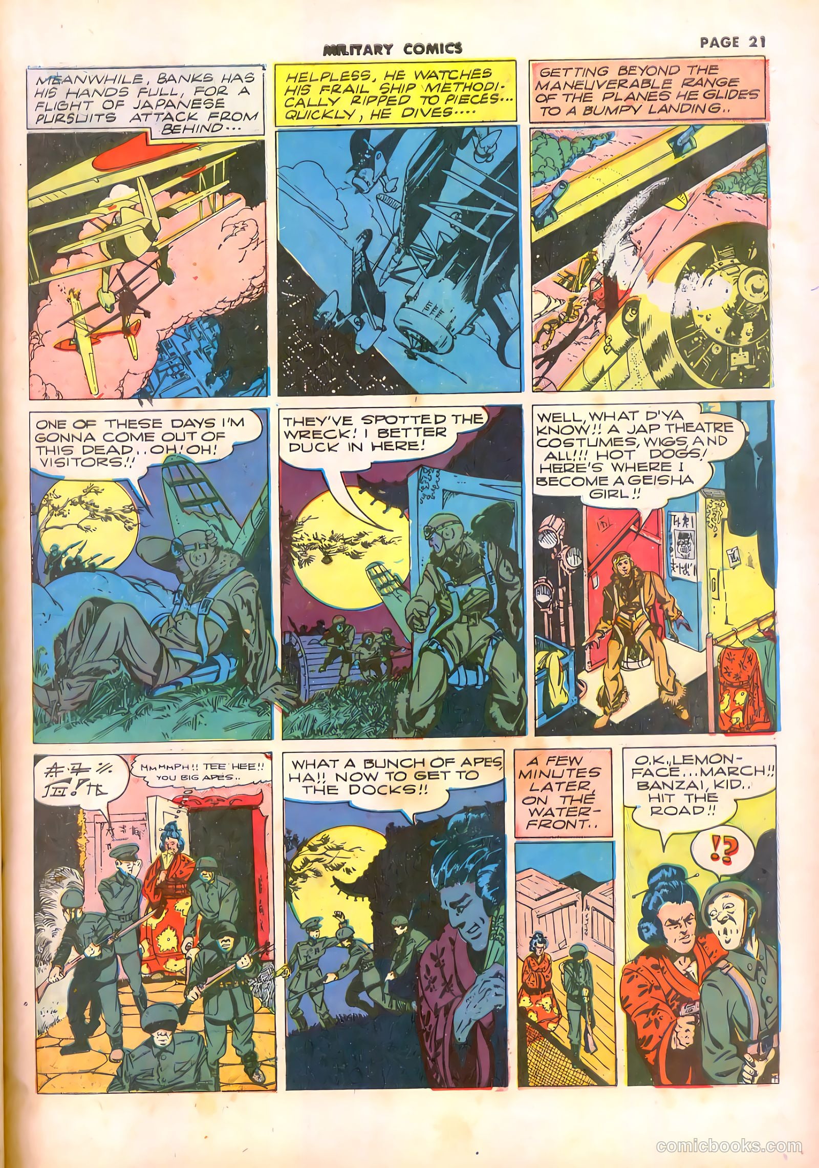 Military Comics #11 (1942) — page 23 of 68