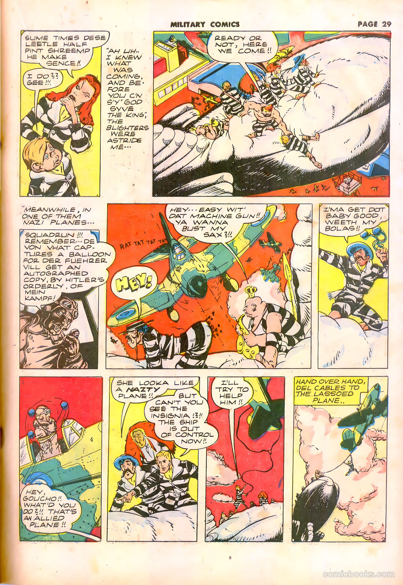 Military Comics #11 (1942) — page 31 of 68
