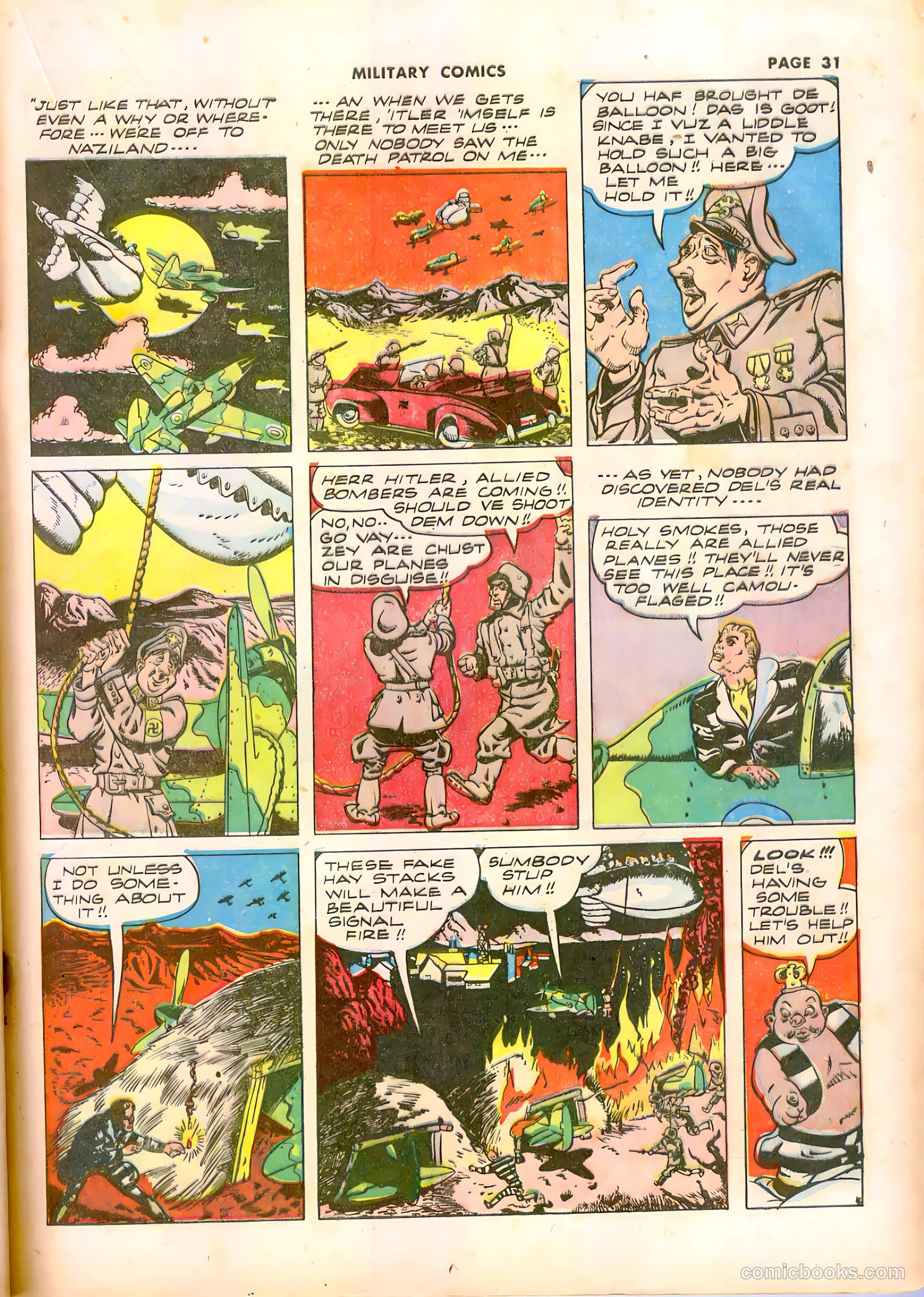 Military Comics #11 (1942) — page 33 of 68