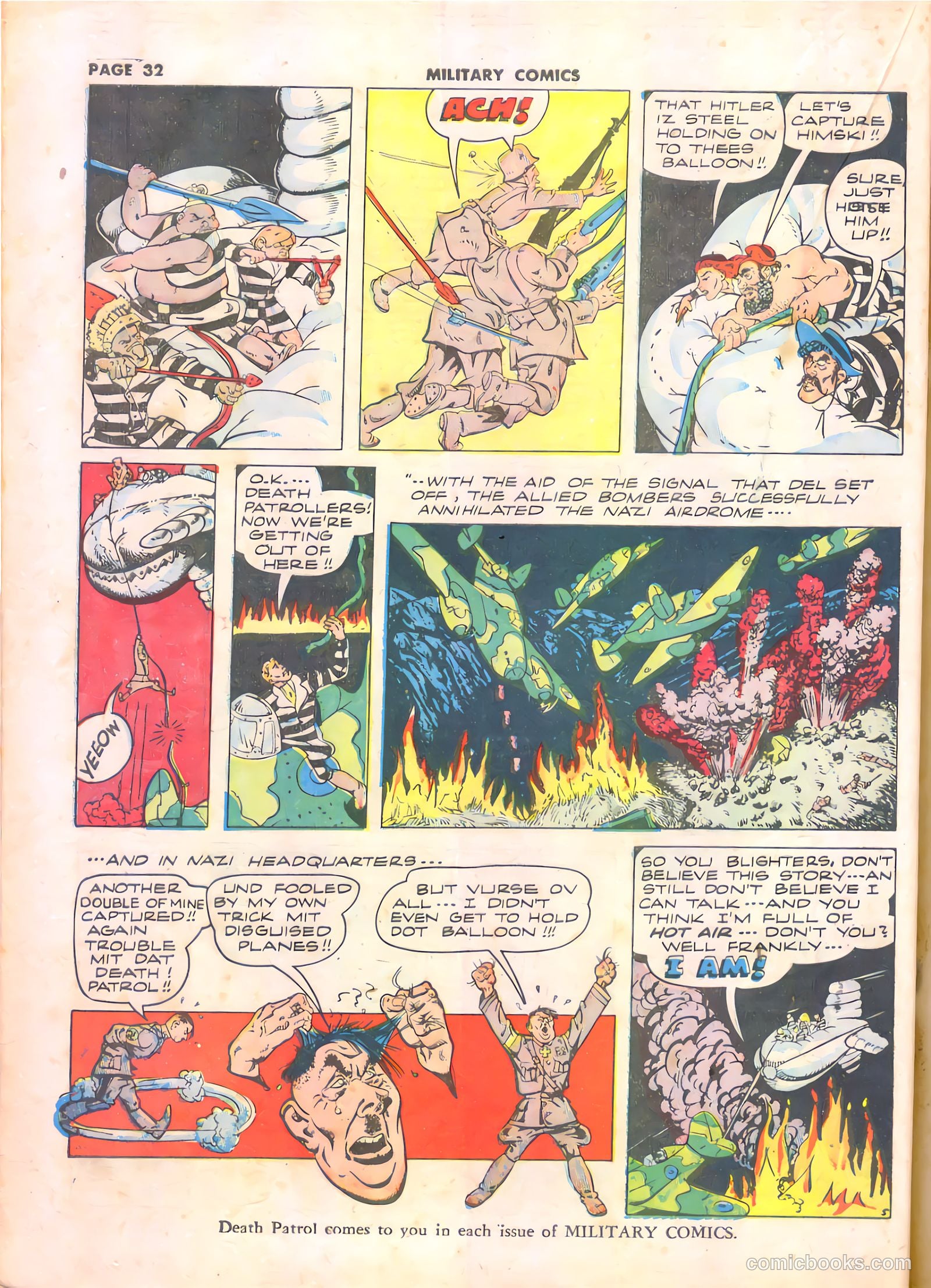 Military Comics #11 (1942) — page 34 of 68