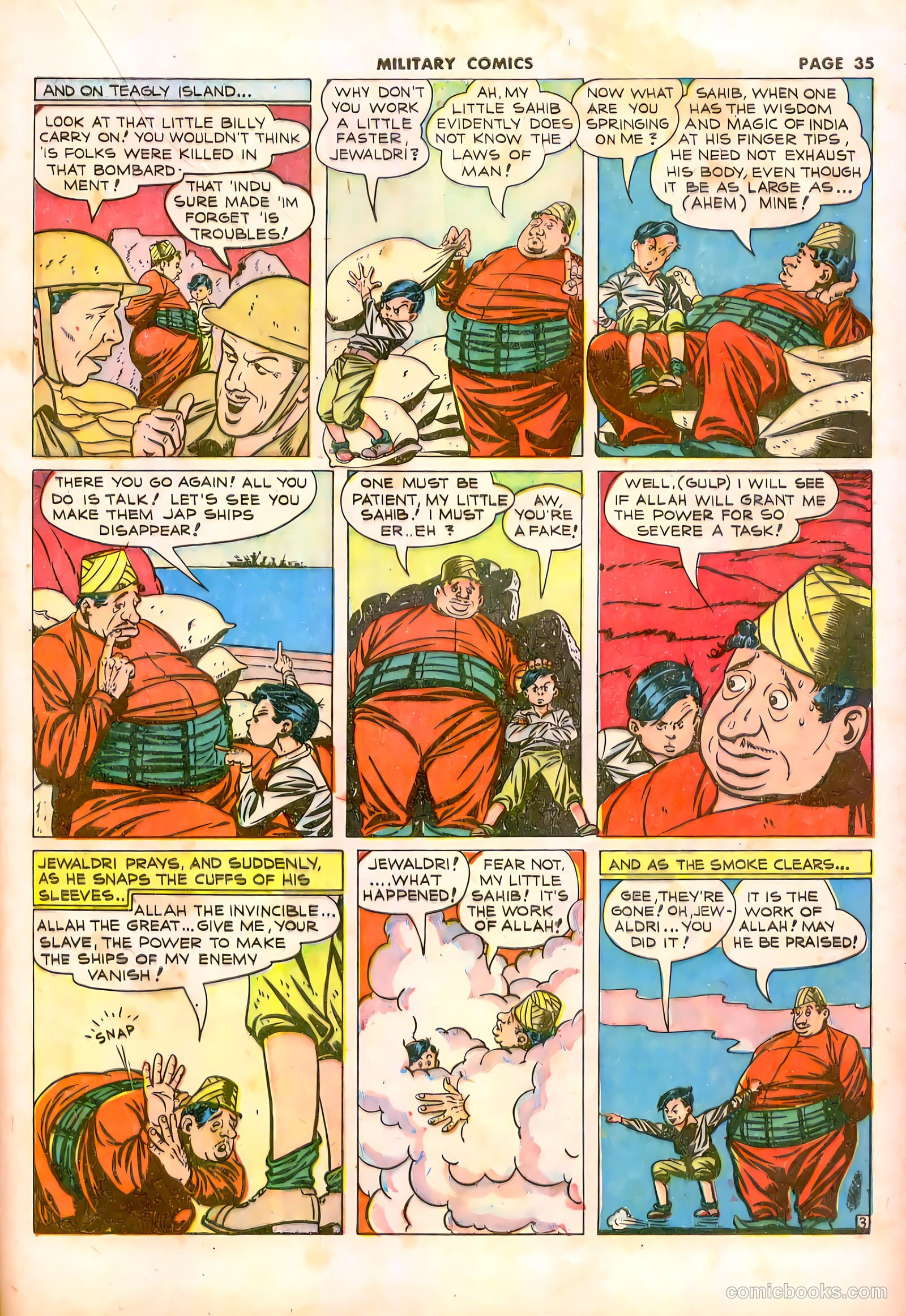 Military Comics #11 (1942) — page 37 of 68