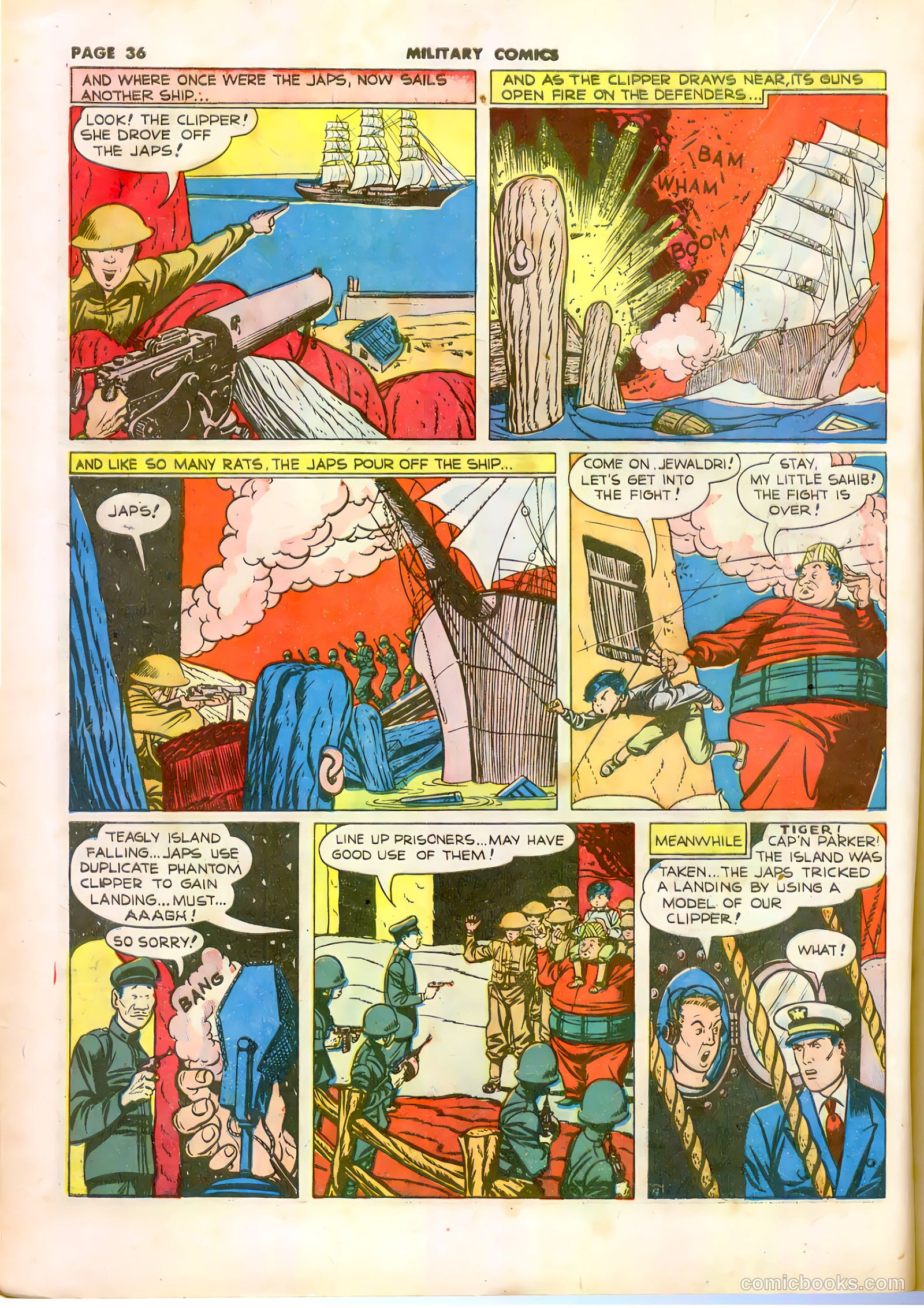 Military Comics #11 (1942) — page 38 of 68