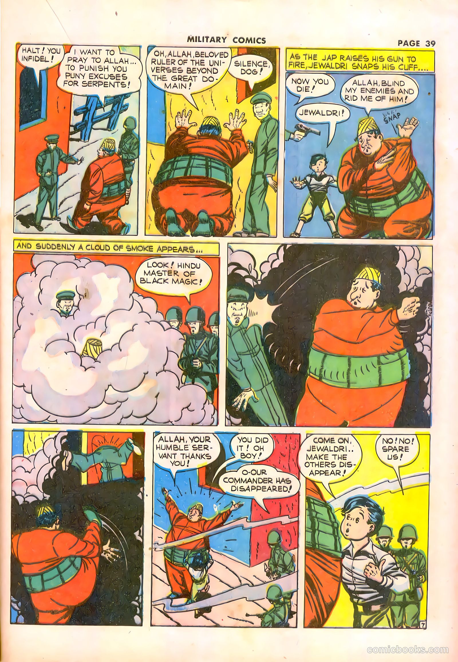 Military Comics #11 (1942) — page 41 of 68
