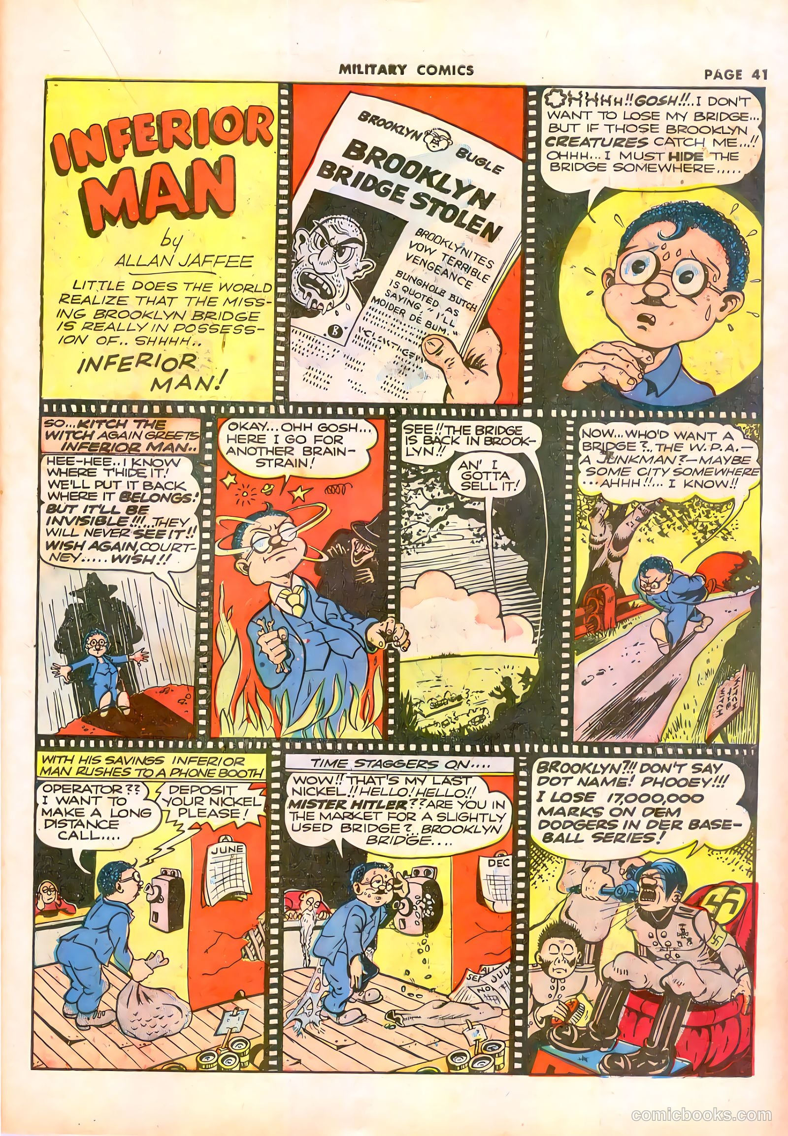 Military Comics #11 (1942) — page 43 of 68