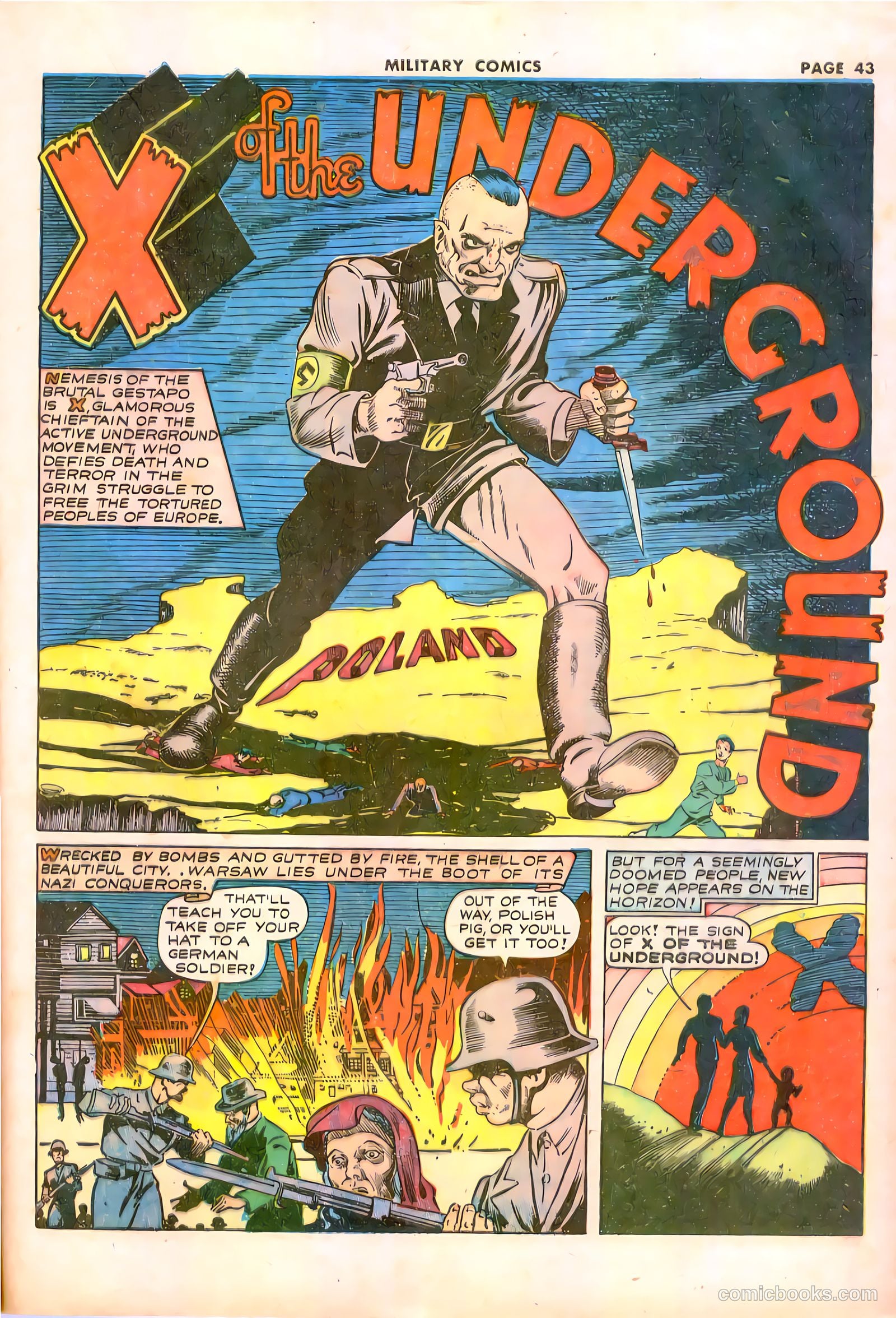 Military Comics #11 (1942) — page 45 of 68