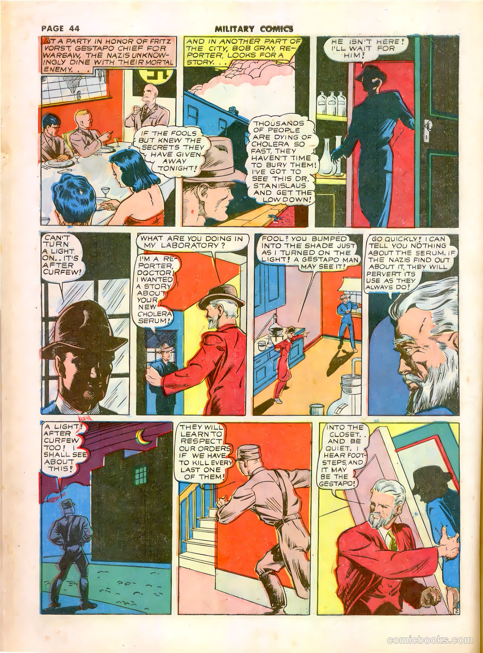 Military Comics #11 (1942) — page 46 of 68