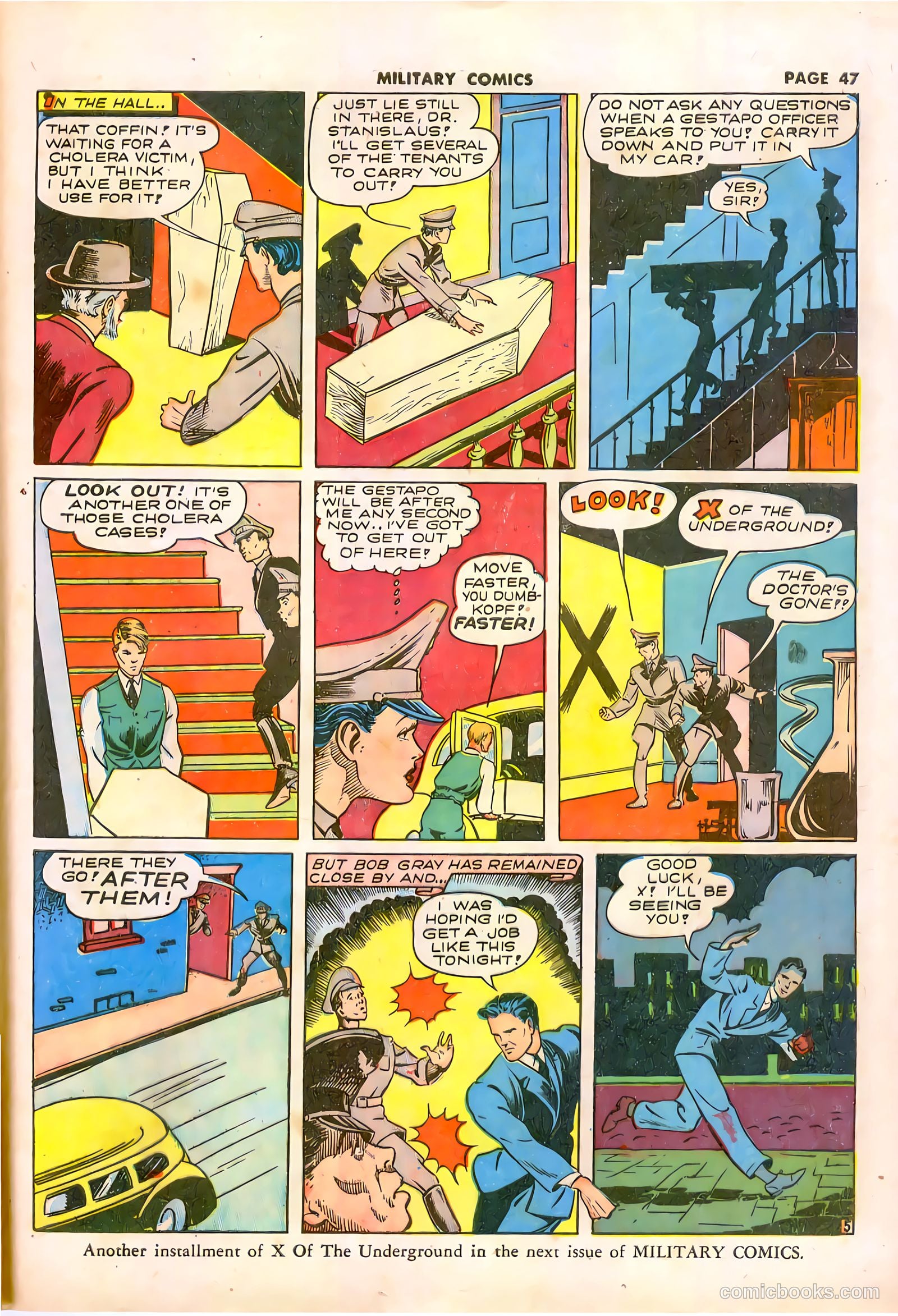Military Comics #11 (1942) — page 49 of 68