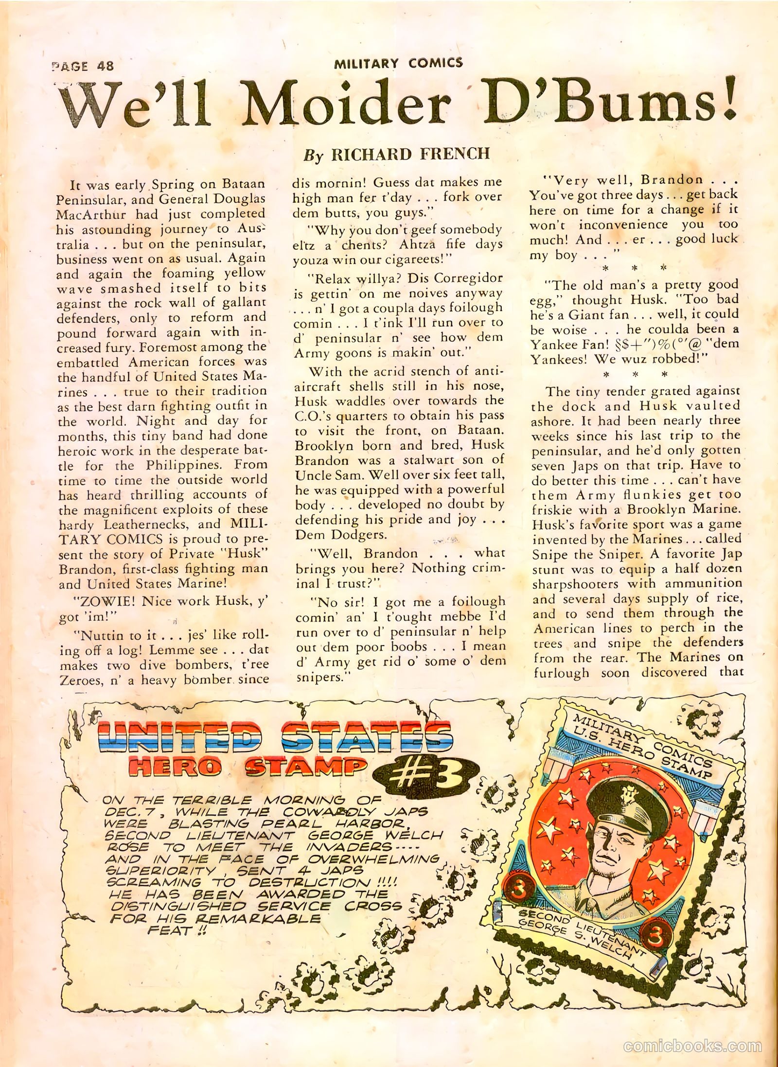 Military Comics #11 (1942) — page 50 of 68