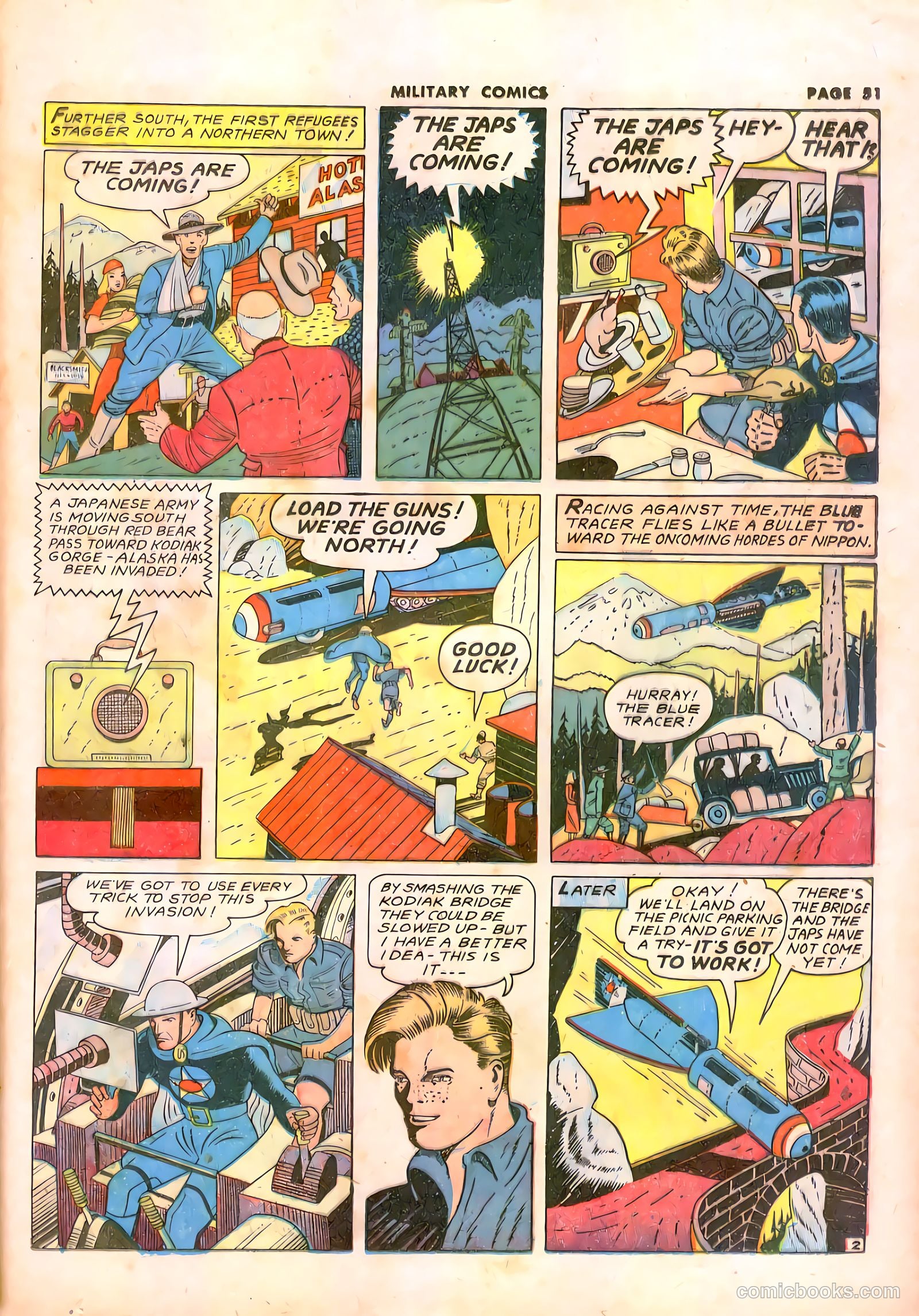 Military Comics #11 (1942) — page 53 of 68