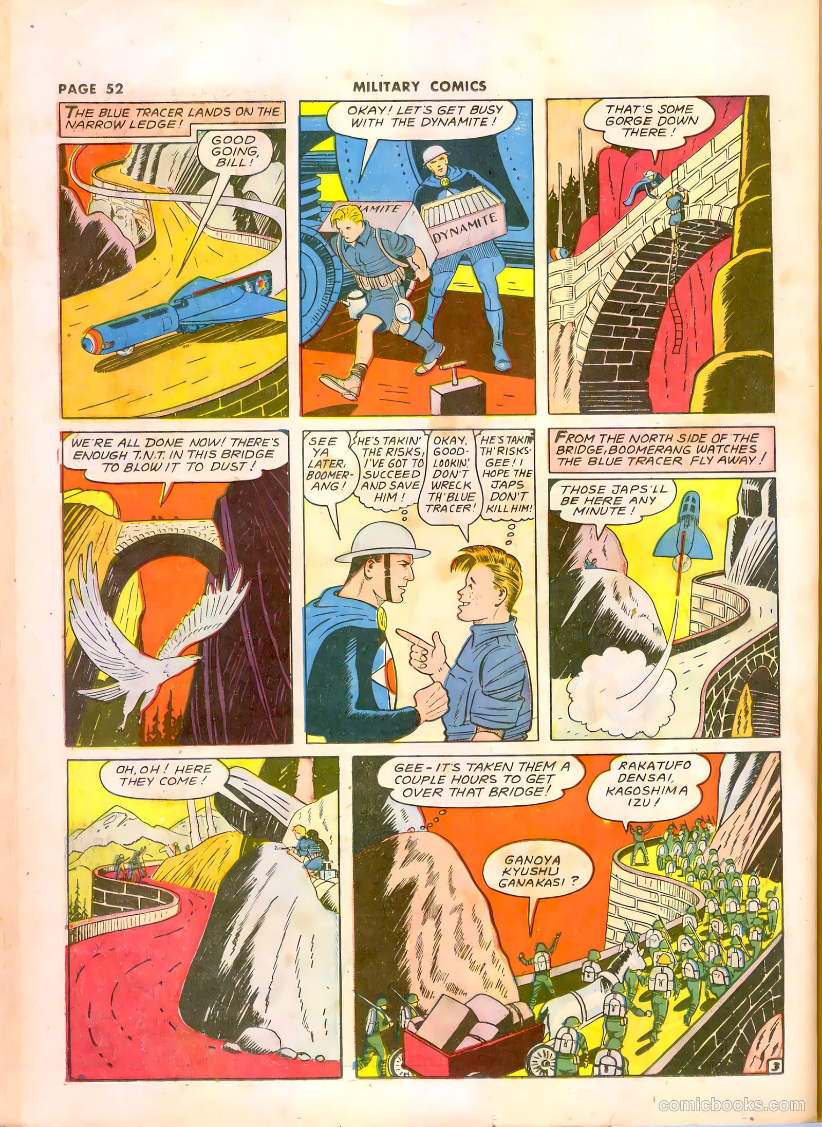Military Comics #11 (1942) — page 54 of 68