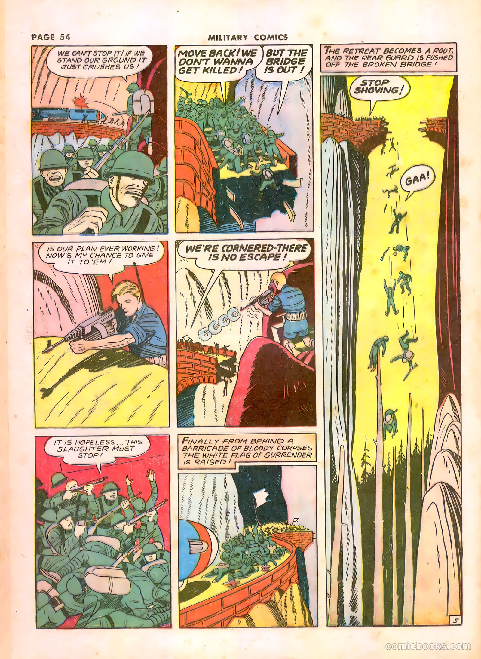 Military Comics #11 (1942) — page 56 of 68
