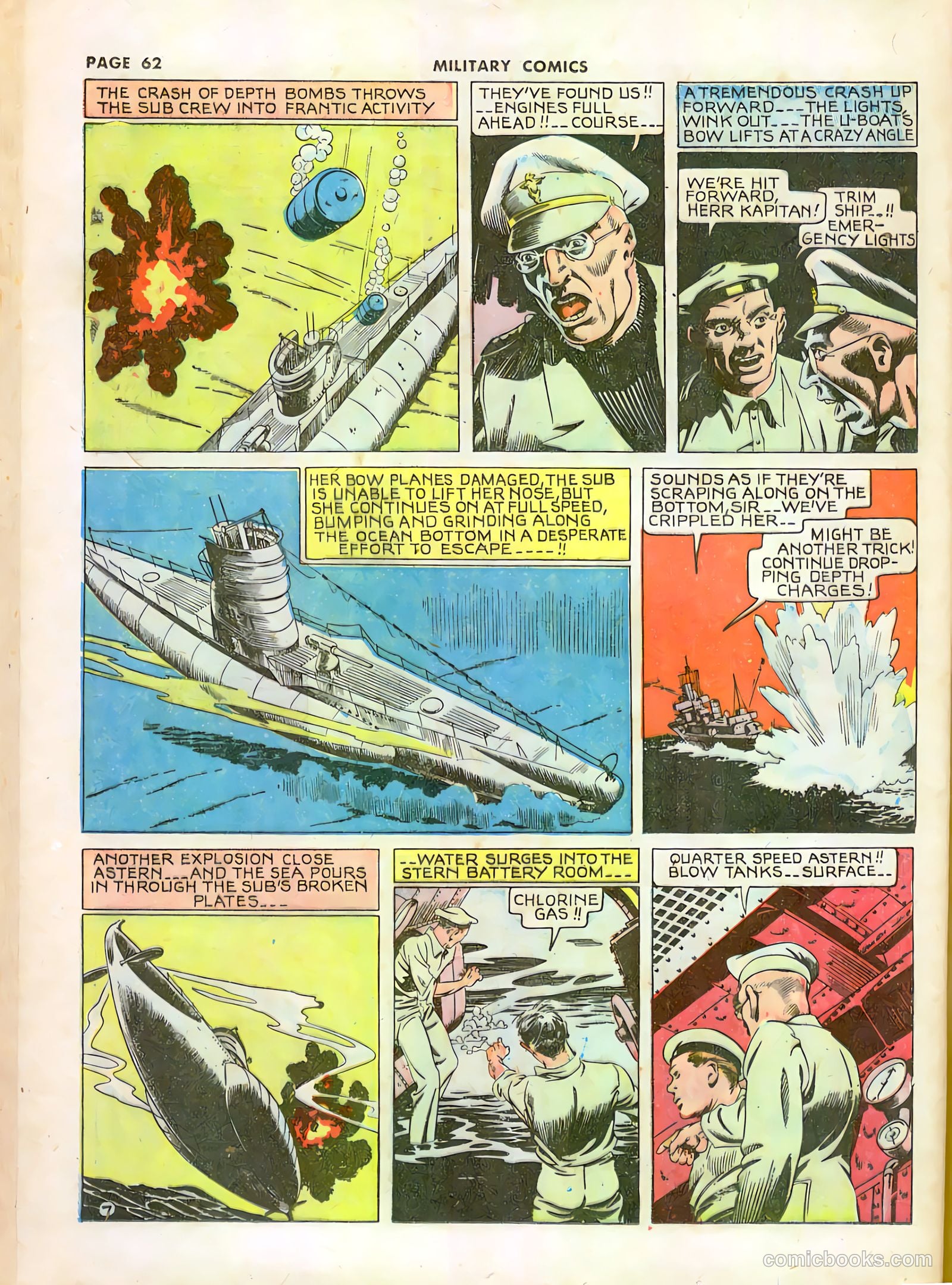 Military Comics #11 (1942) — page 64 of 68
