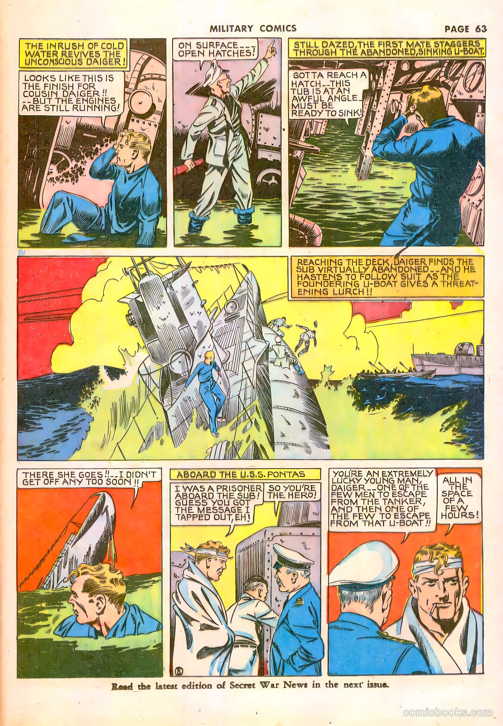 Military Comics #11 (1942) — page 65 of 68