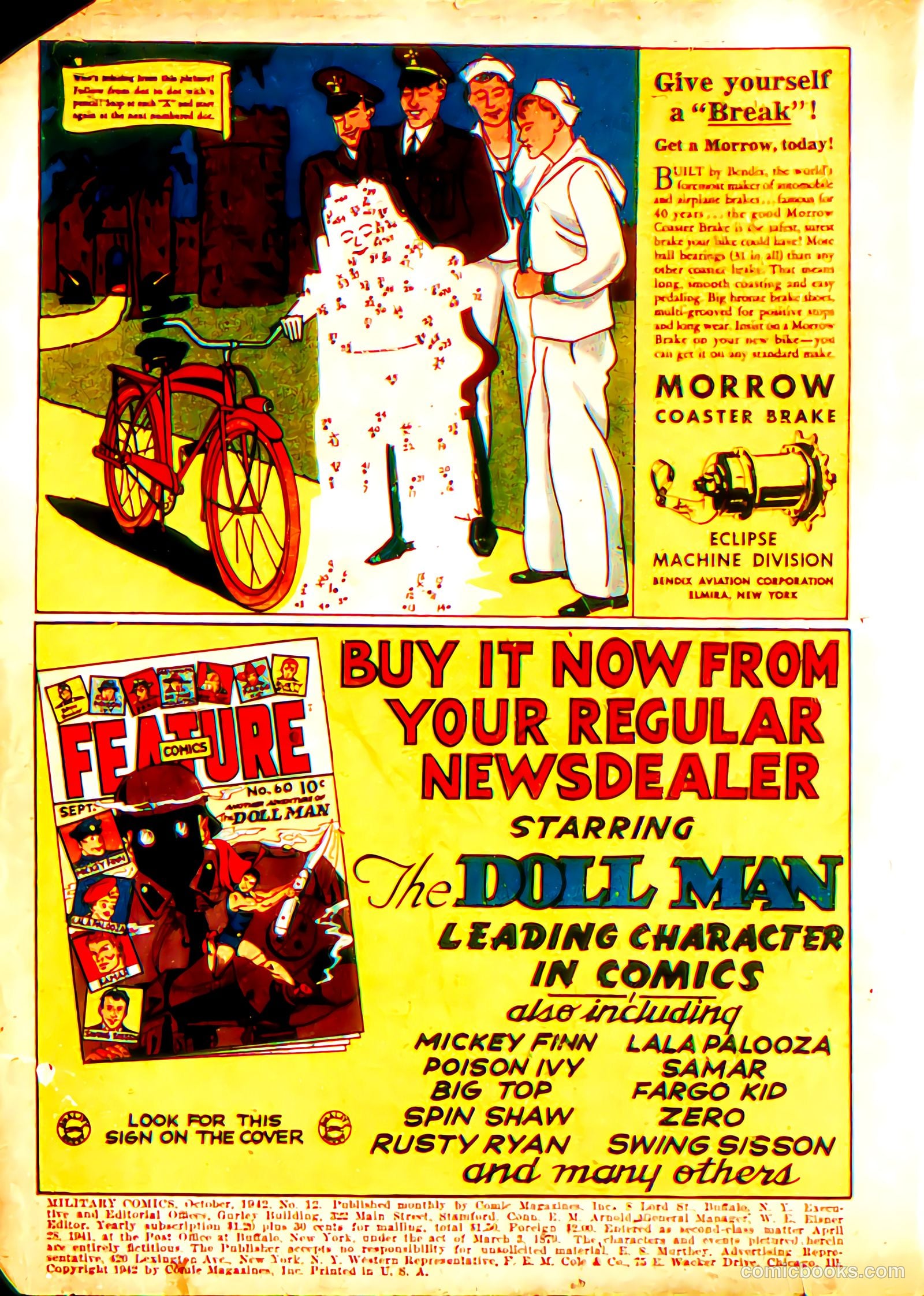 Military Comics #12 (1942) — page 2 of 68