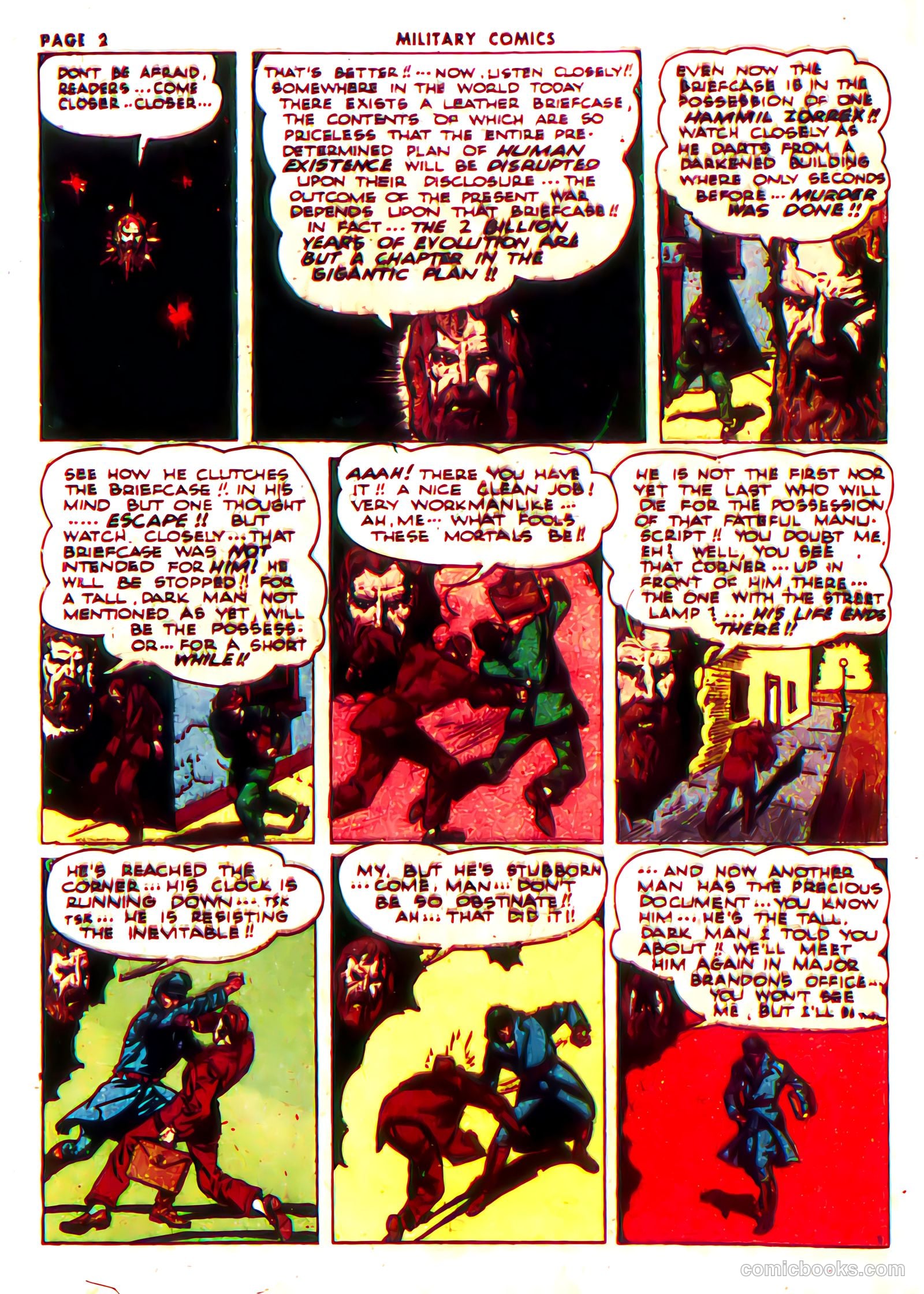 Military Comics #12 (1942) — page 4 of 68