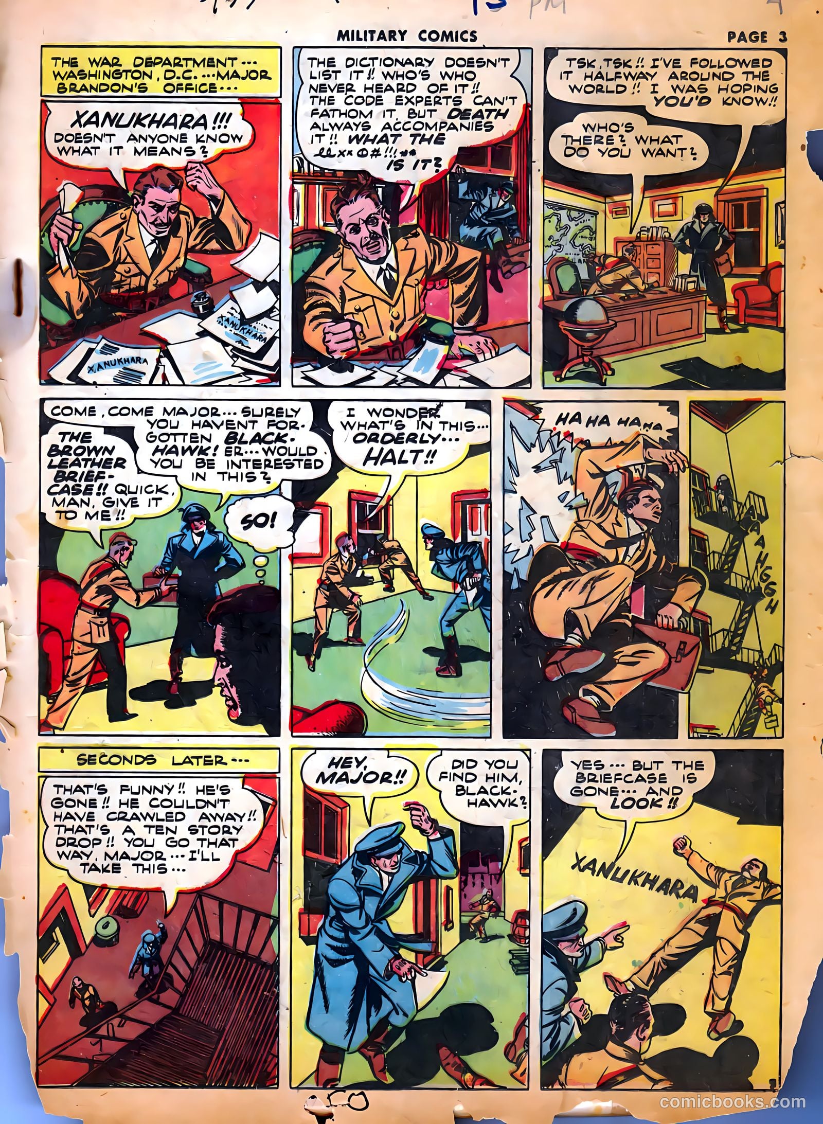 Military Comics #12 (1942) — page 5 of 68