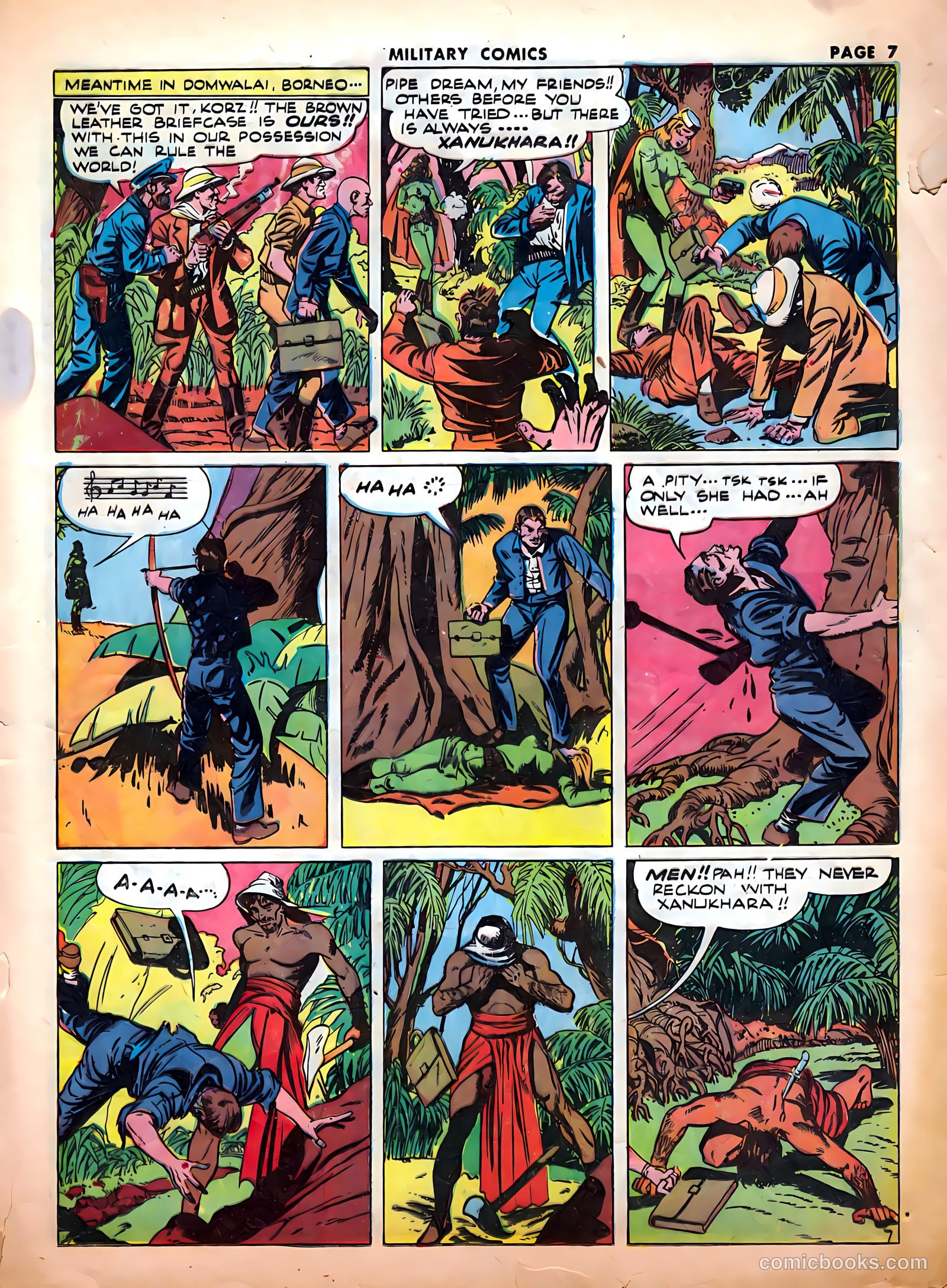Military Comics #12 (1942) — page 9 of 68