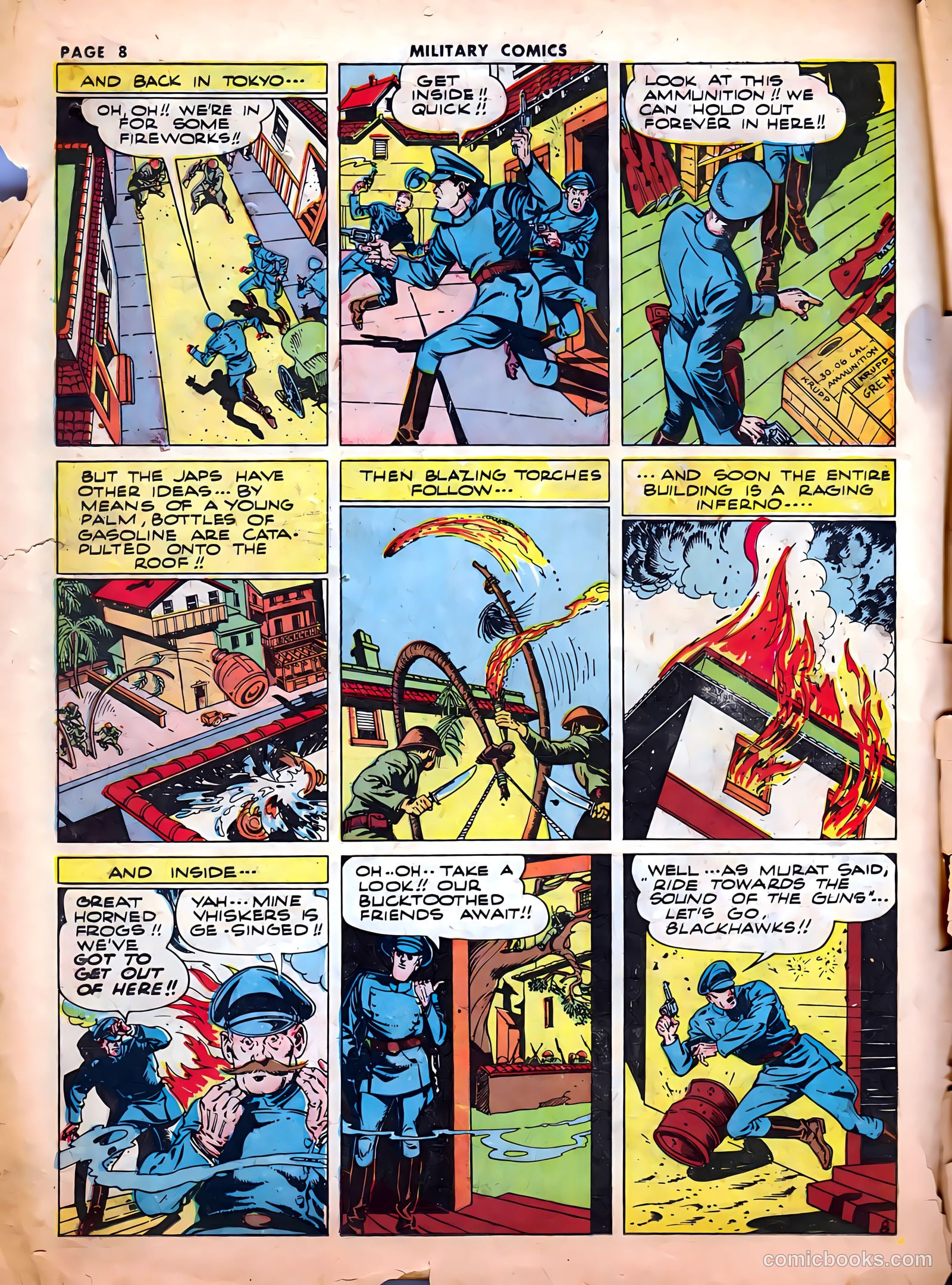 Military Comics #12 (1942) — page 10 of 68