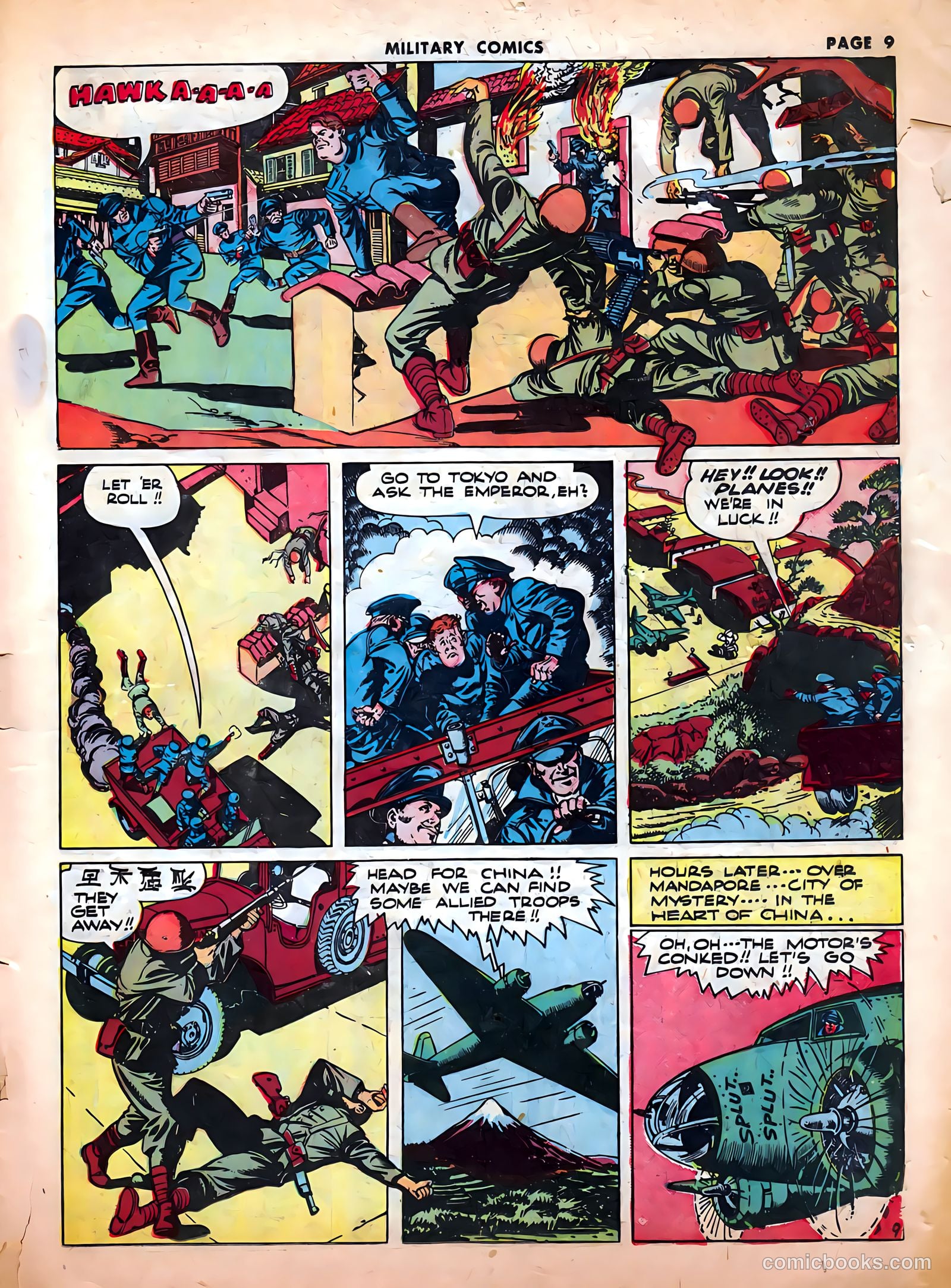 Military Comics #12 (1942) — page 11 of 68