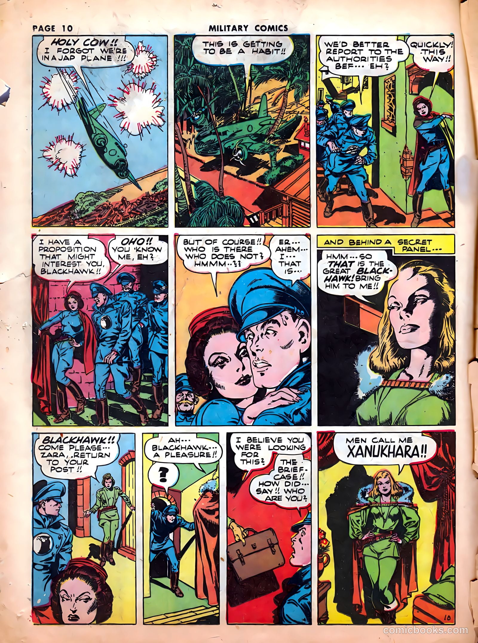Military Comics #12 (1942) — page 12 of 68