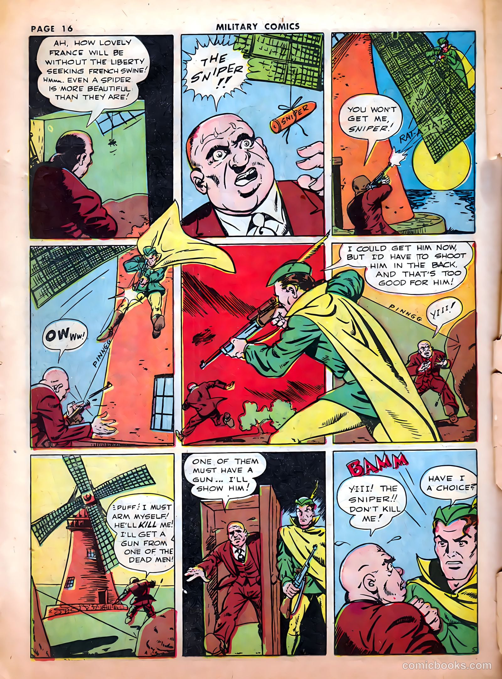 Military Comics #12 (1942) — page 18 of 68