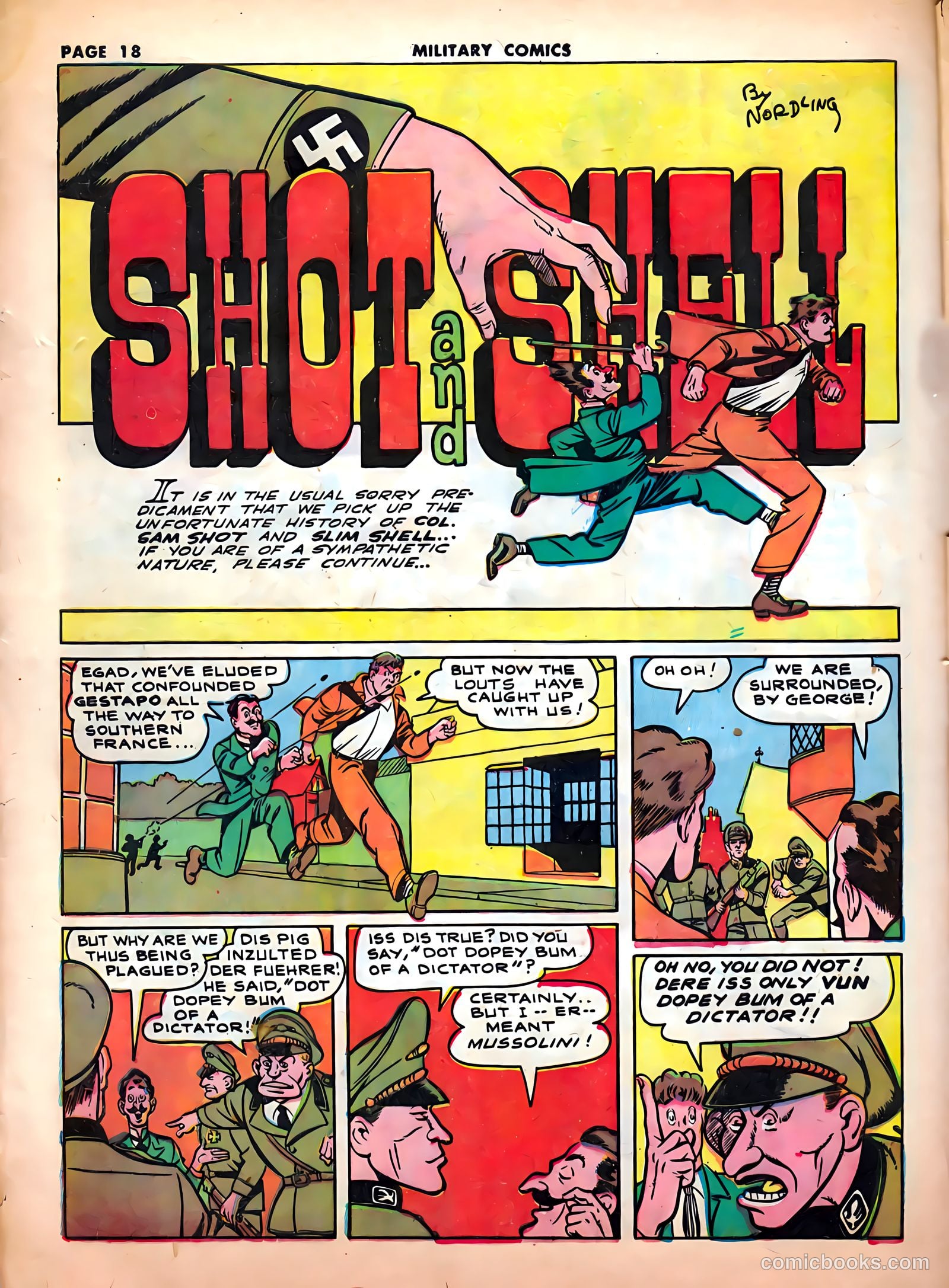 Military Comics #12 (1942) — page 20 of 68