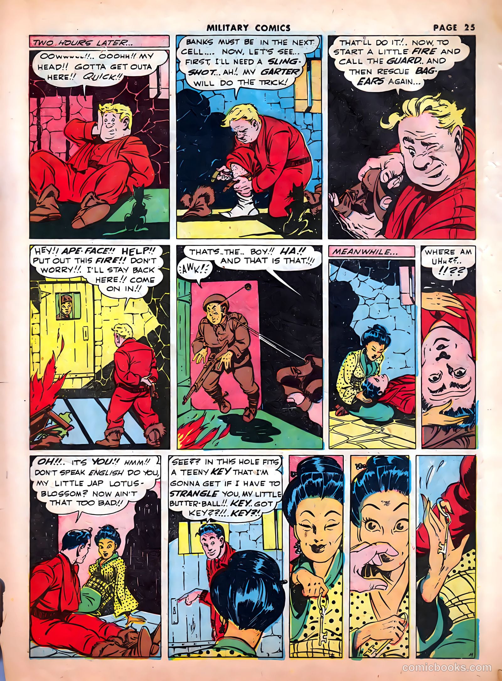 Military Comics #12 (1942) — page 27 of 68