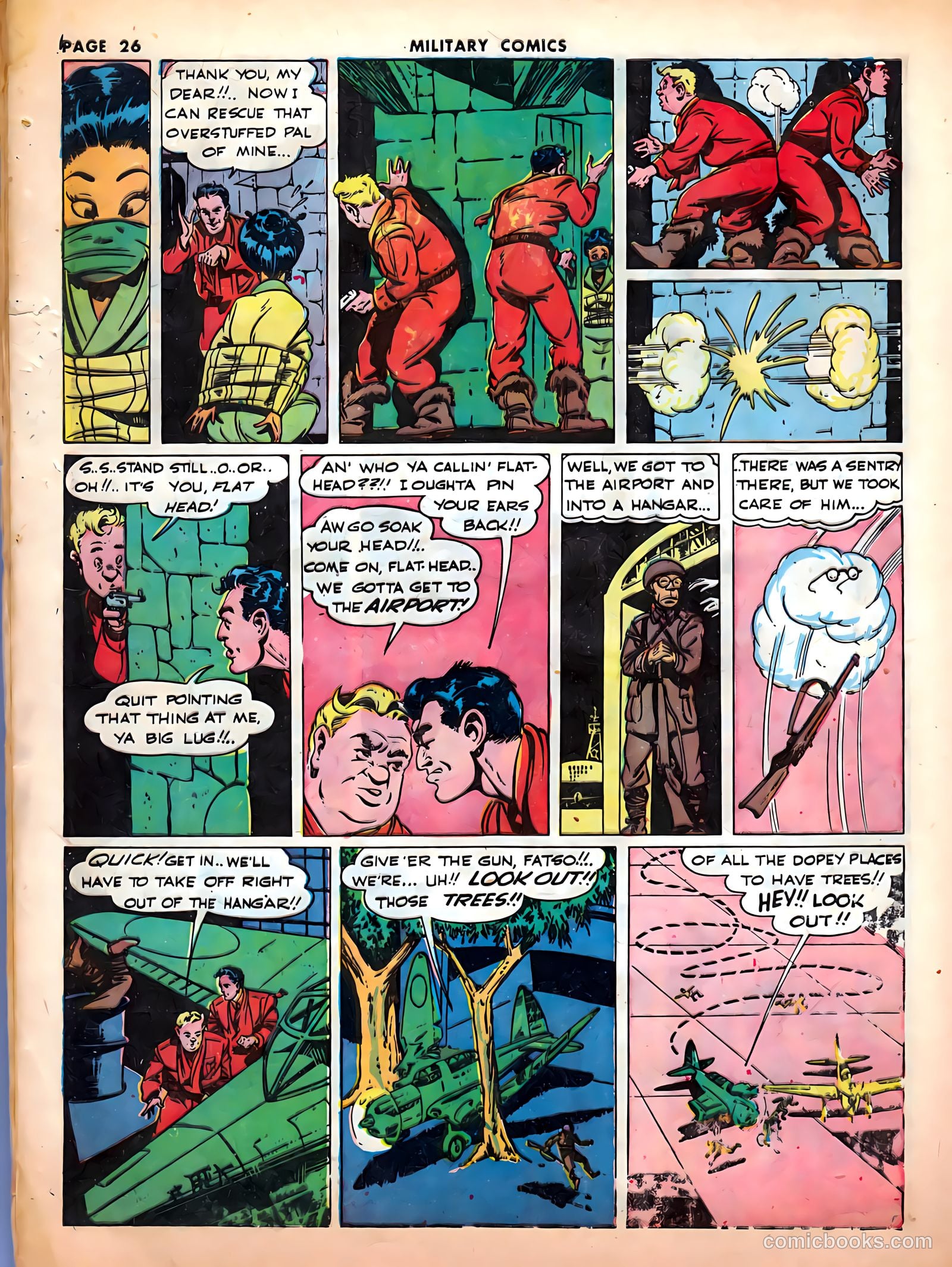 Military Comics #12 (1942) — page 28 of 68